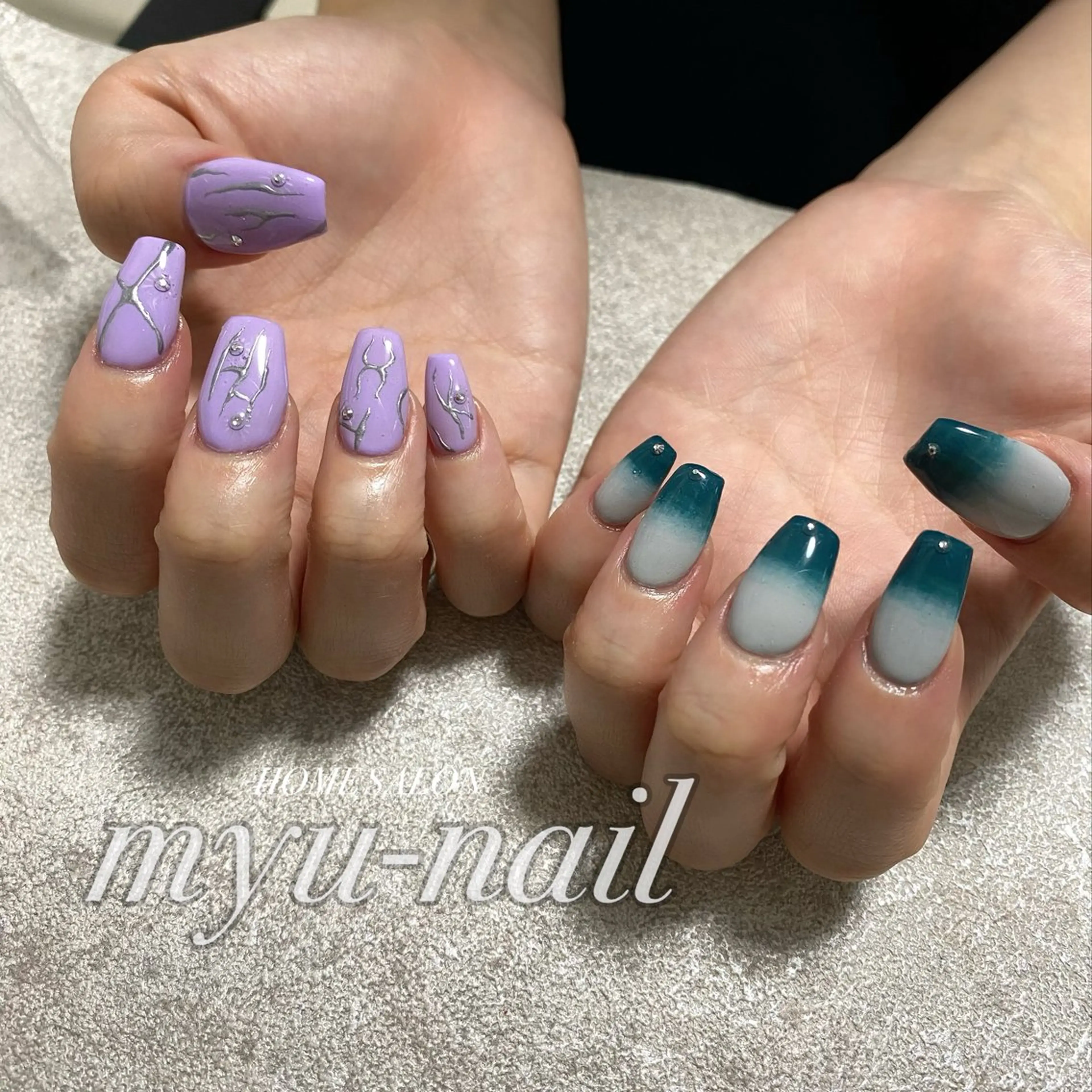ネイル ホームサロン myu-nailのネイルデザイン