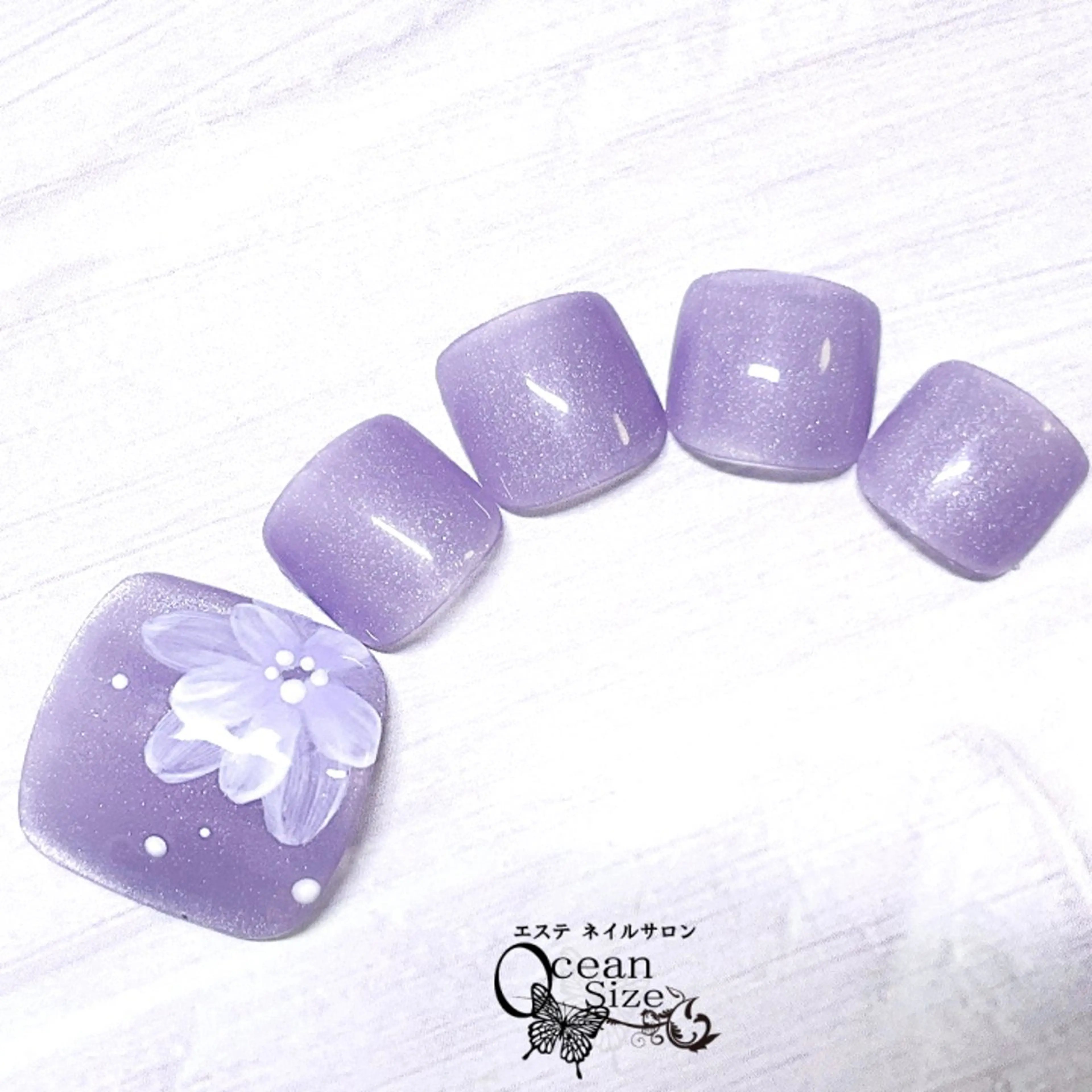 ネイル フットネイル 宮森 貴子のネイルデザイン