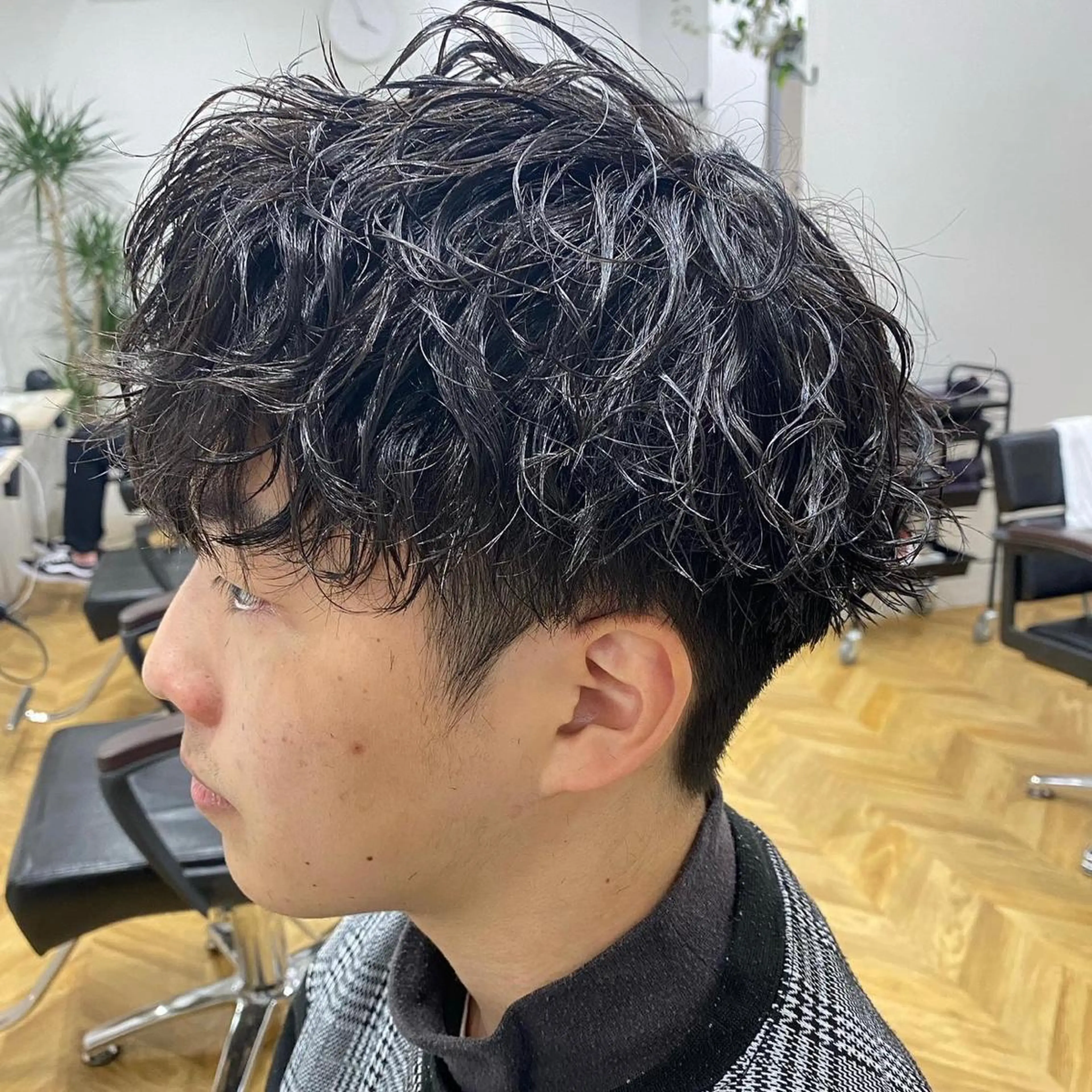 メンズ カット パーマ 🔥メンズ専門美容師 🔥YOSHIのヘアスタイル