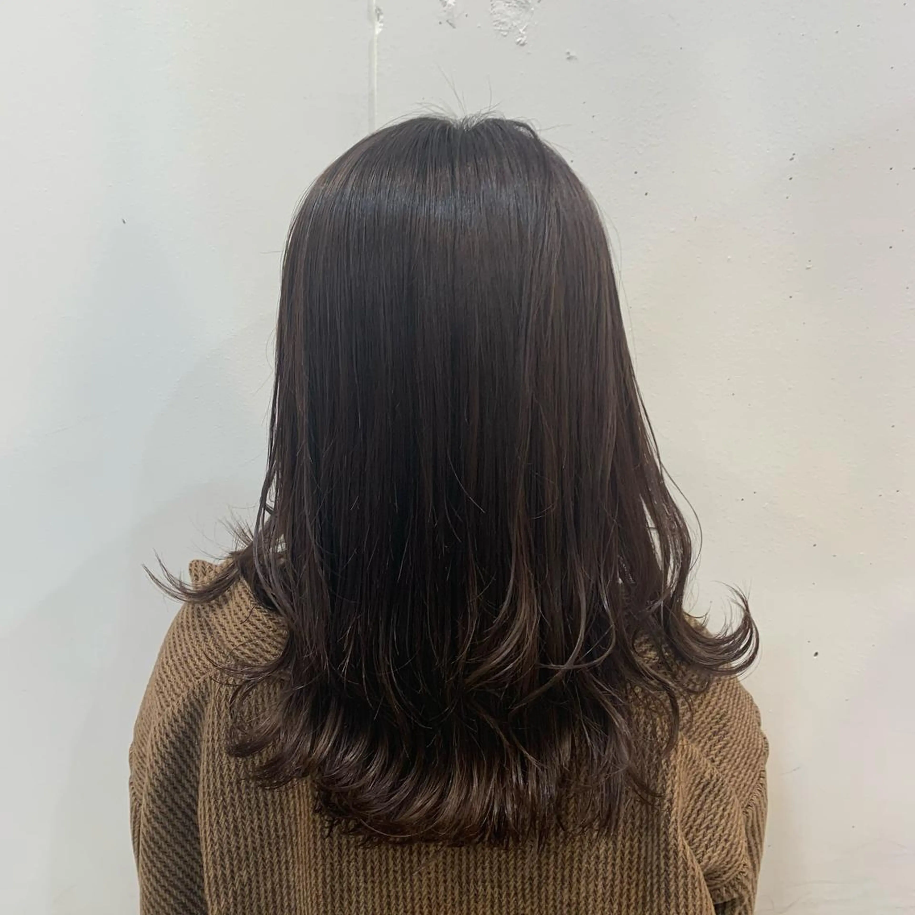 セミロング まろやかカラー🤎 みなとまほのヘアスタイル