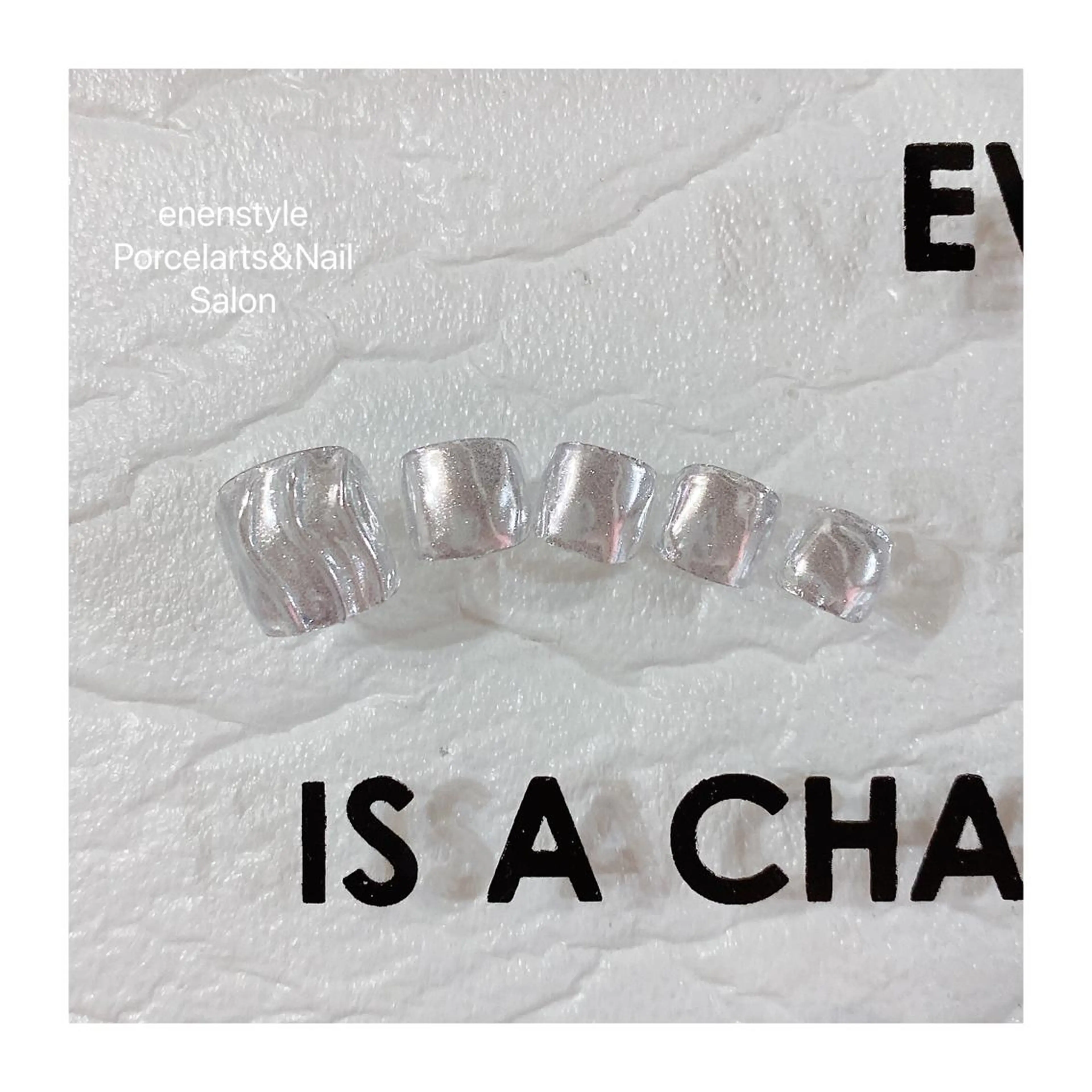 ショート ネイル ハンドネイル フットネイル 👑enen style👑のネイルデザイン