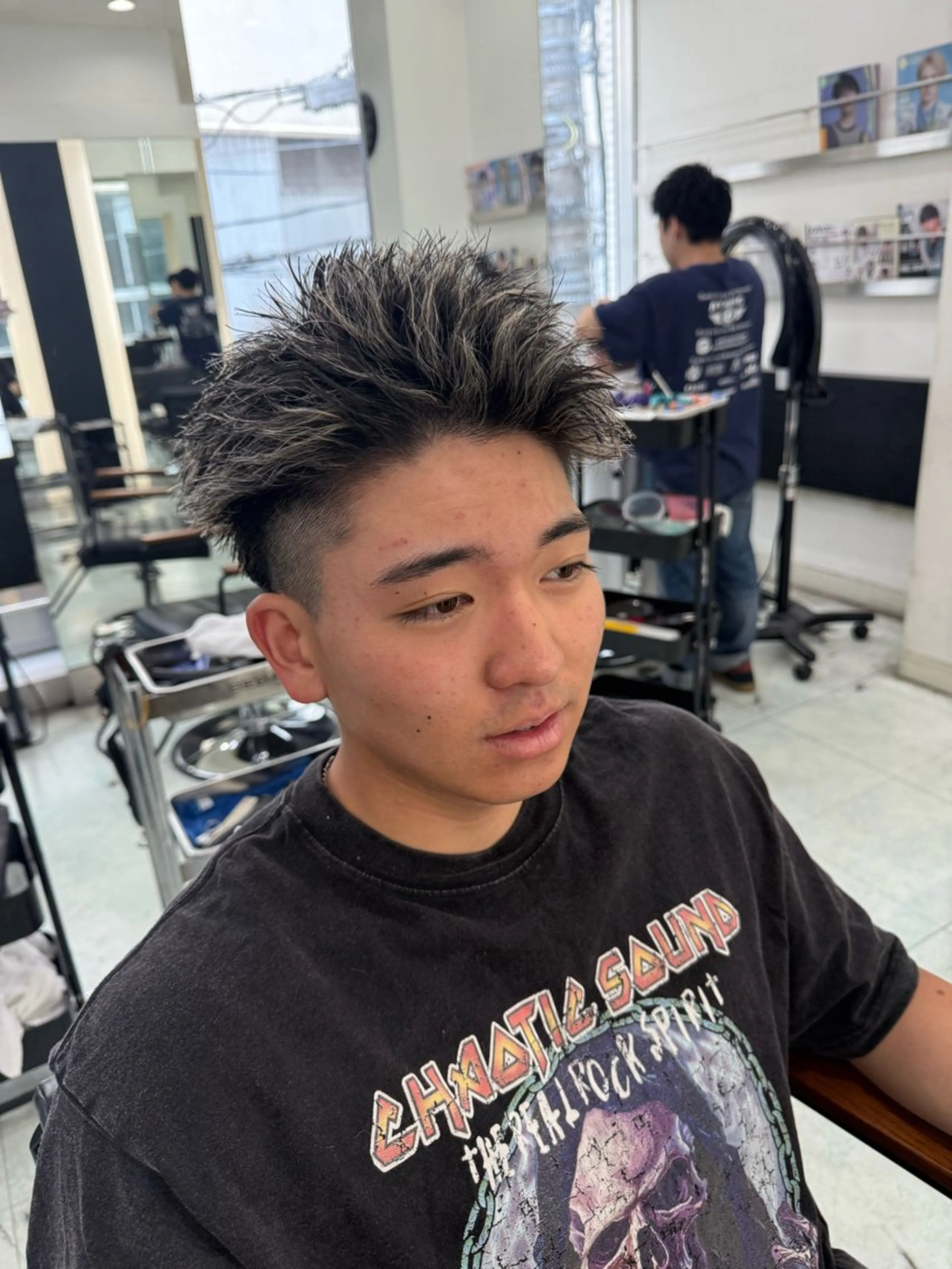 カラー パーマ メンズ メンズカット/ 静岡メンズ/ひよりのヘアスタイル