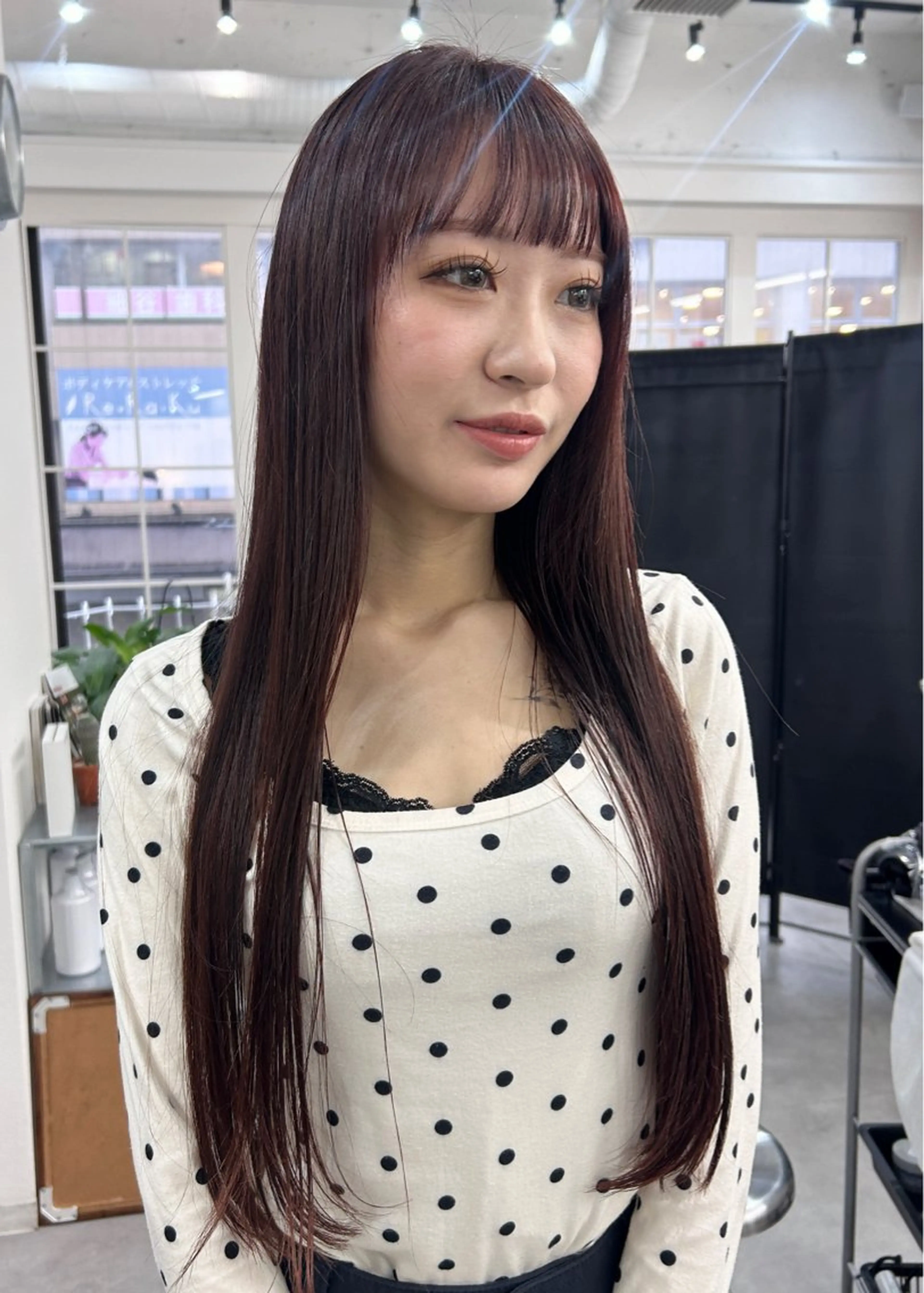 ロング カラー カット ヘアカラー トリートメント レイヤーボブ/ 艶カラー/サナ🌼のヘアスタイル