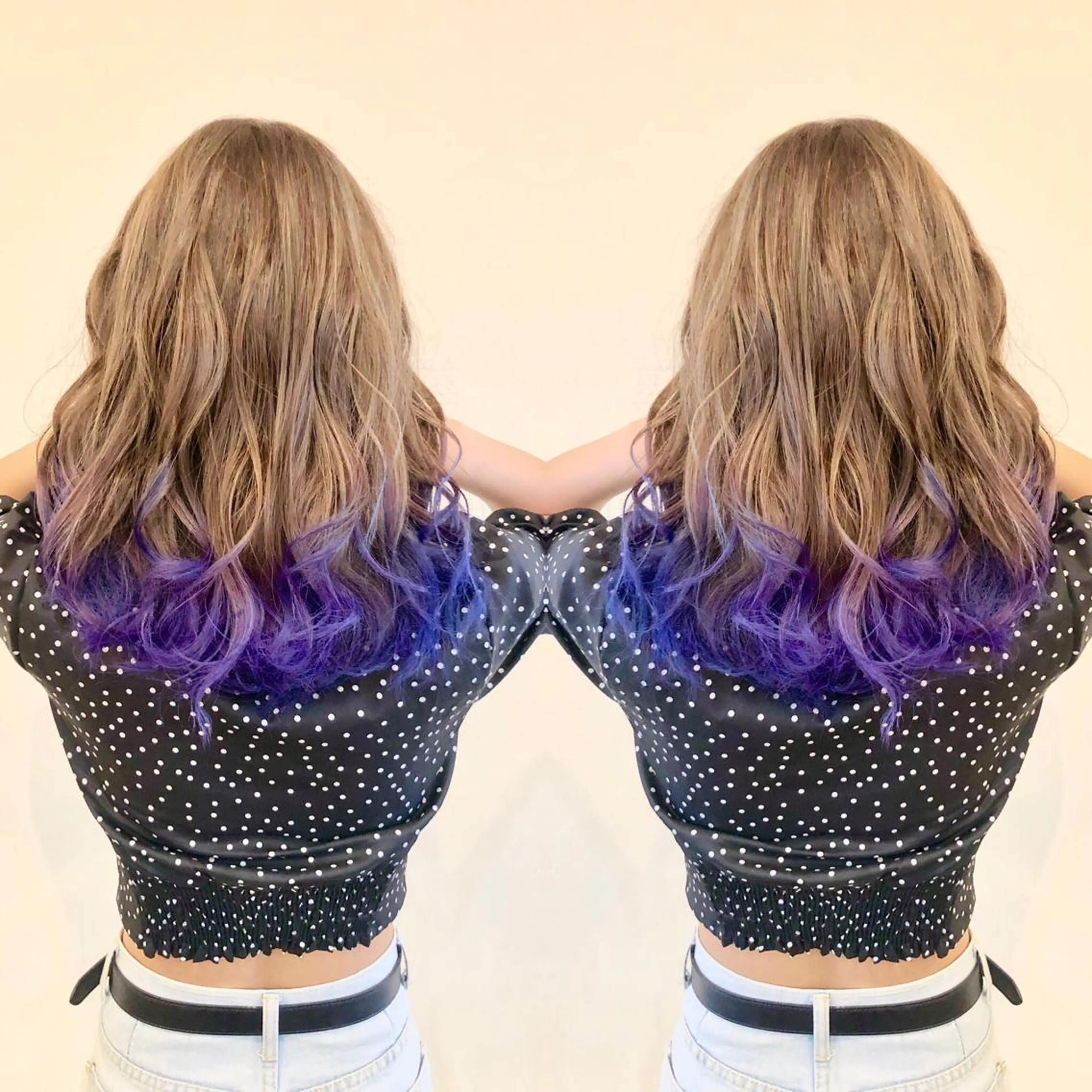 ✨オススメ✨全体イルミナカラー＆袖カラー〔ブリーチ込み〕の写真