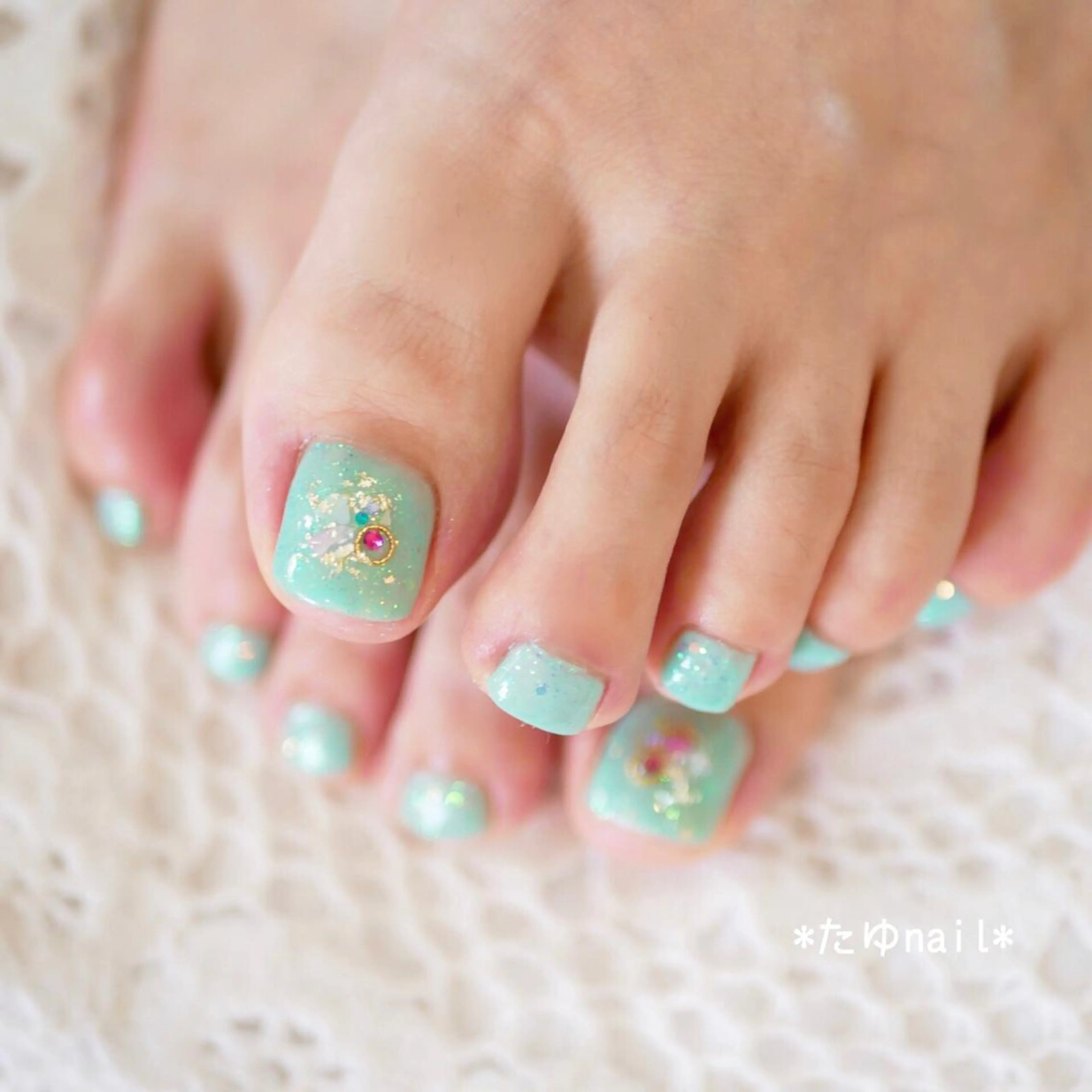 ネイル フットネイル ネイルサロン 【たゆnail】のネイルデザイン