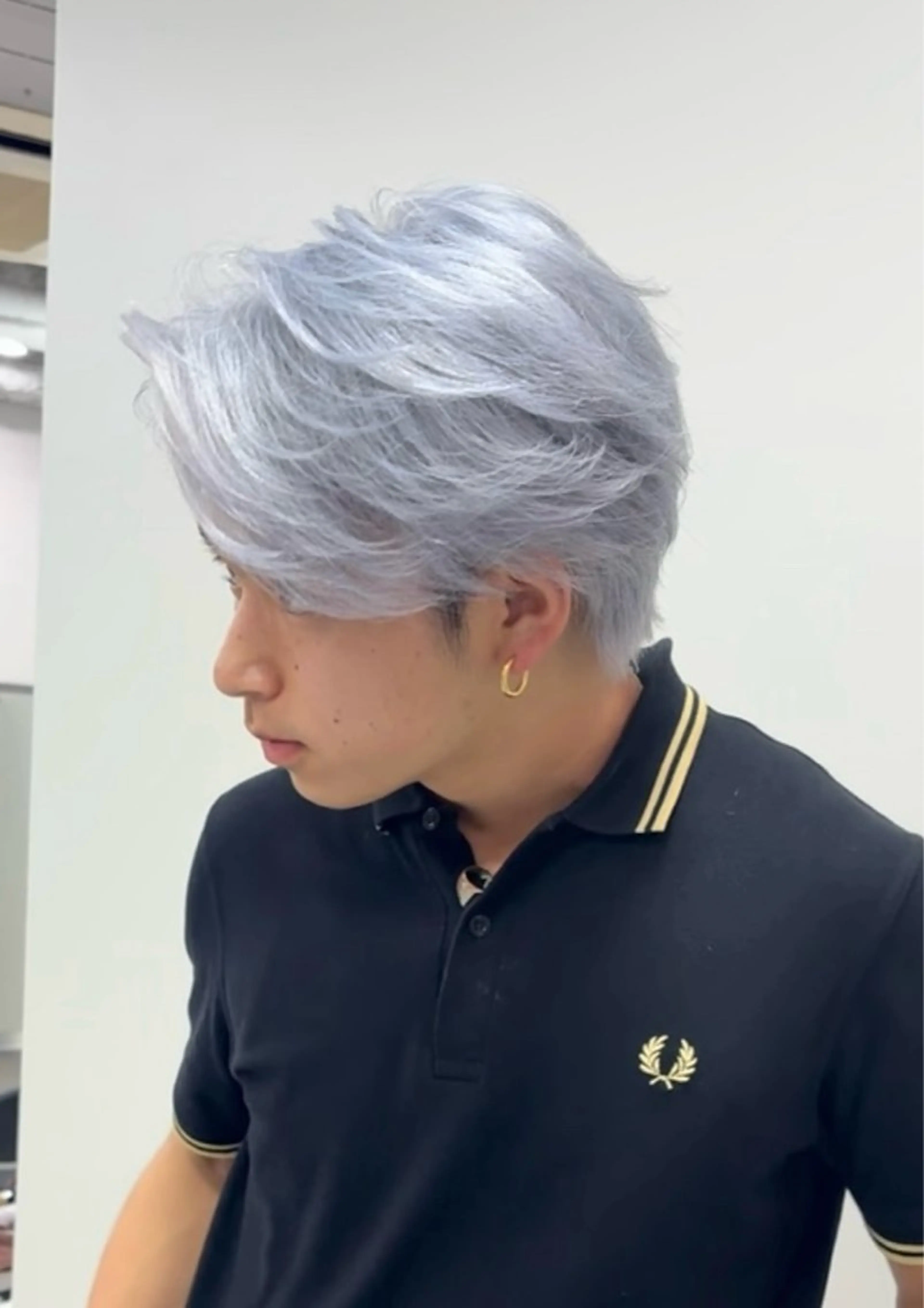 カラー メンズ メンズブリーチ ブリーチ ケアブリーチ ヘアカラー 渋谷ハイトーン/ まぉまぉのヘアスタイル
