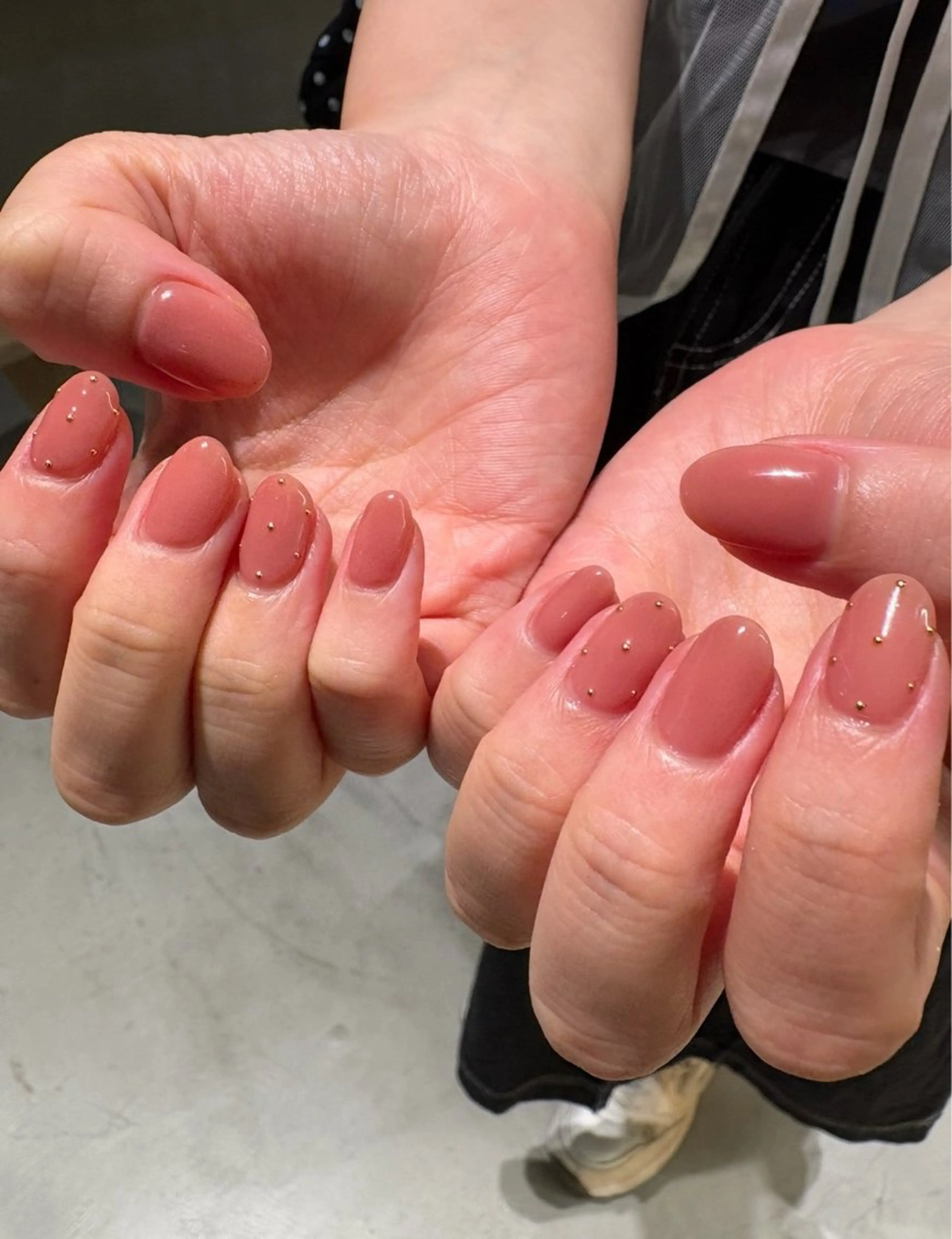 ネイル アートネイル シンプルネイル ikm 🎀のネイルデザイン