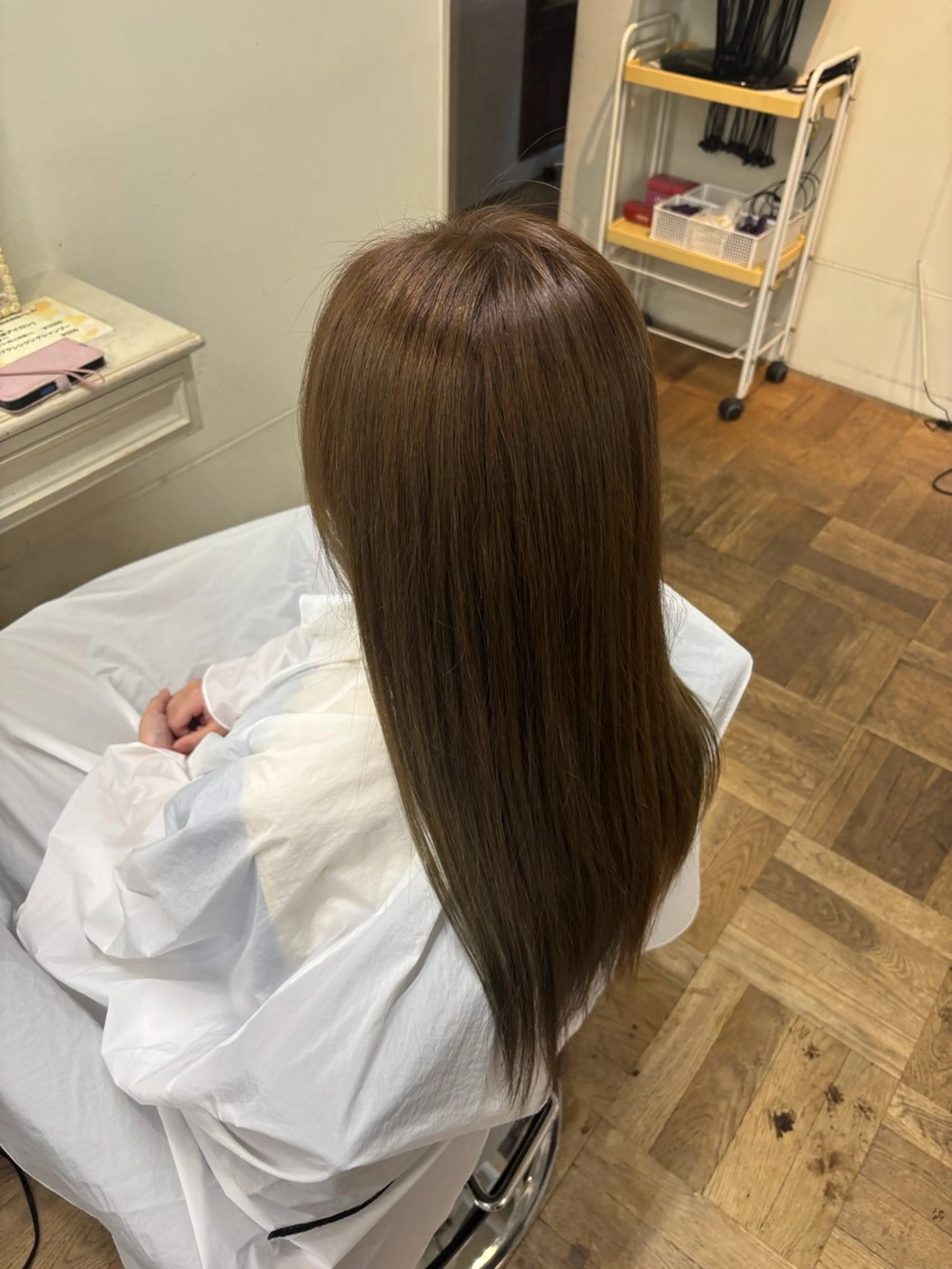ロング 古川 心のヘアスタイル