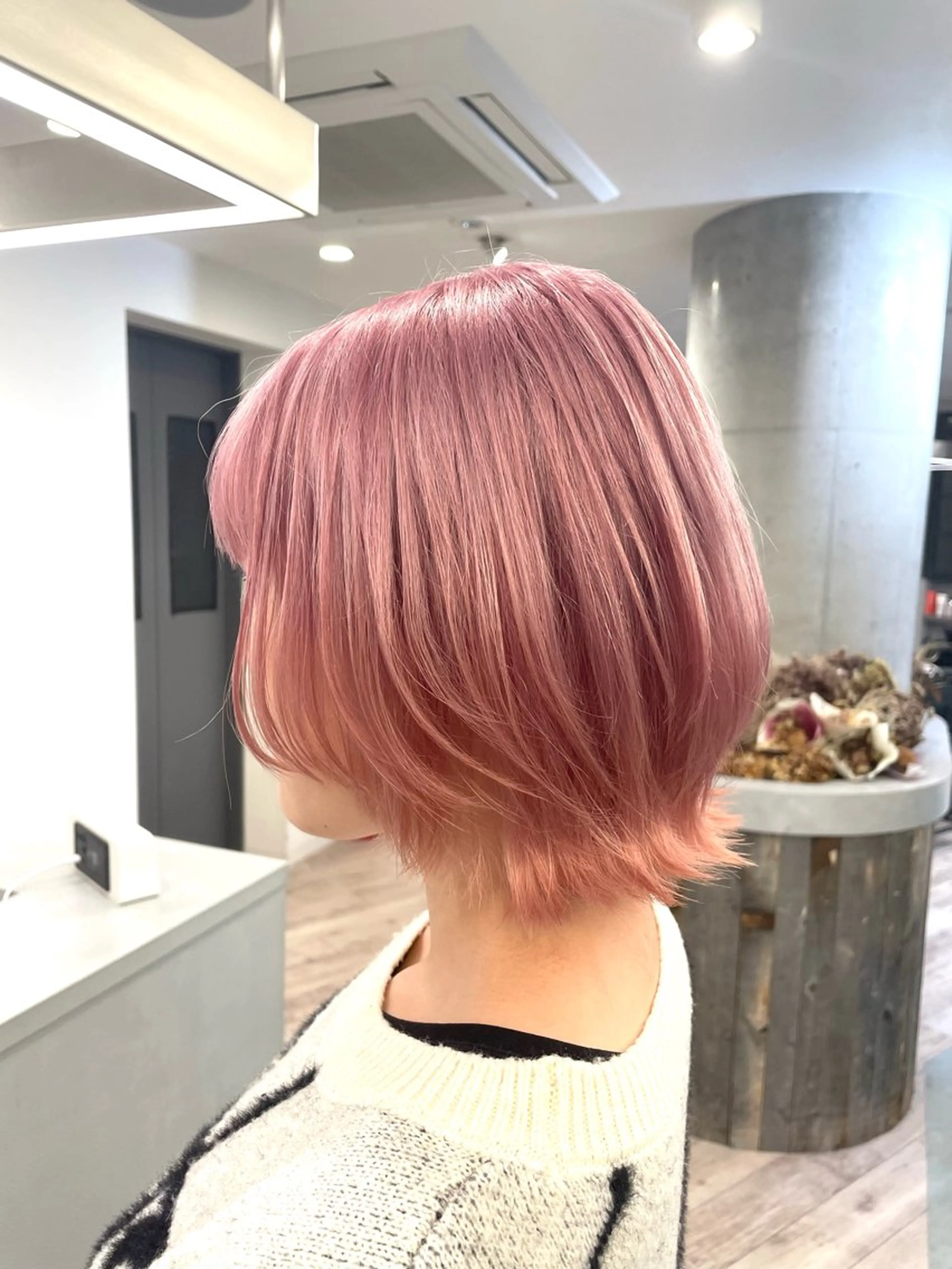 ショート ボブ ウルフカット ケアブリーチ🌟 ♢WATARU♢のヘアスタイル