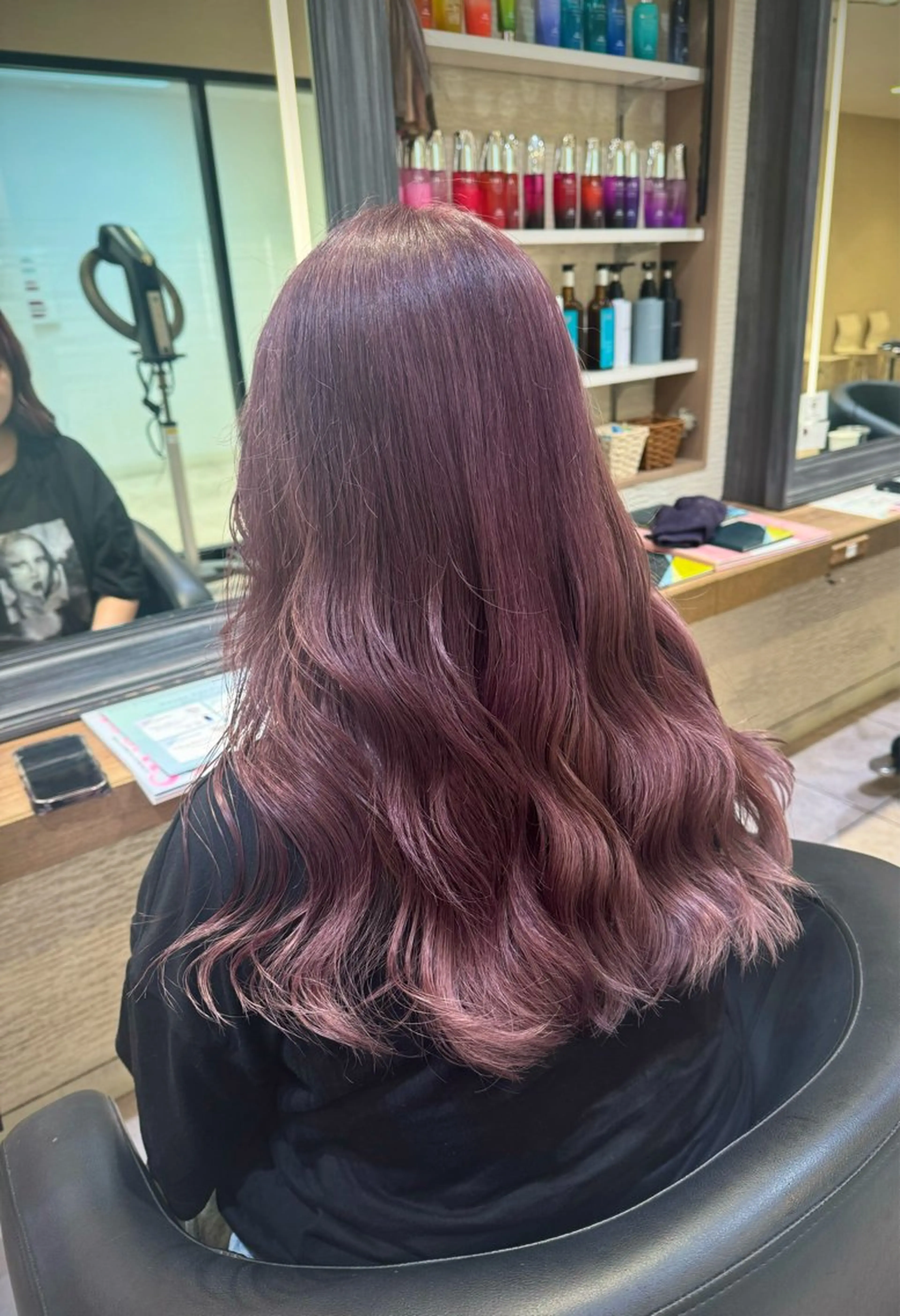 ロング カラー さら艶レイヤーカット 🩶Suzuneのヘアスタイル