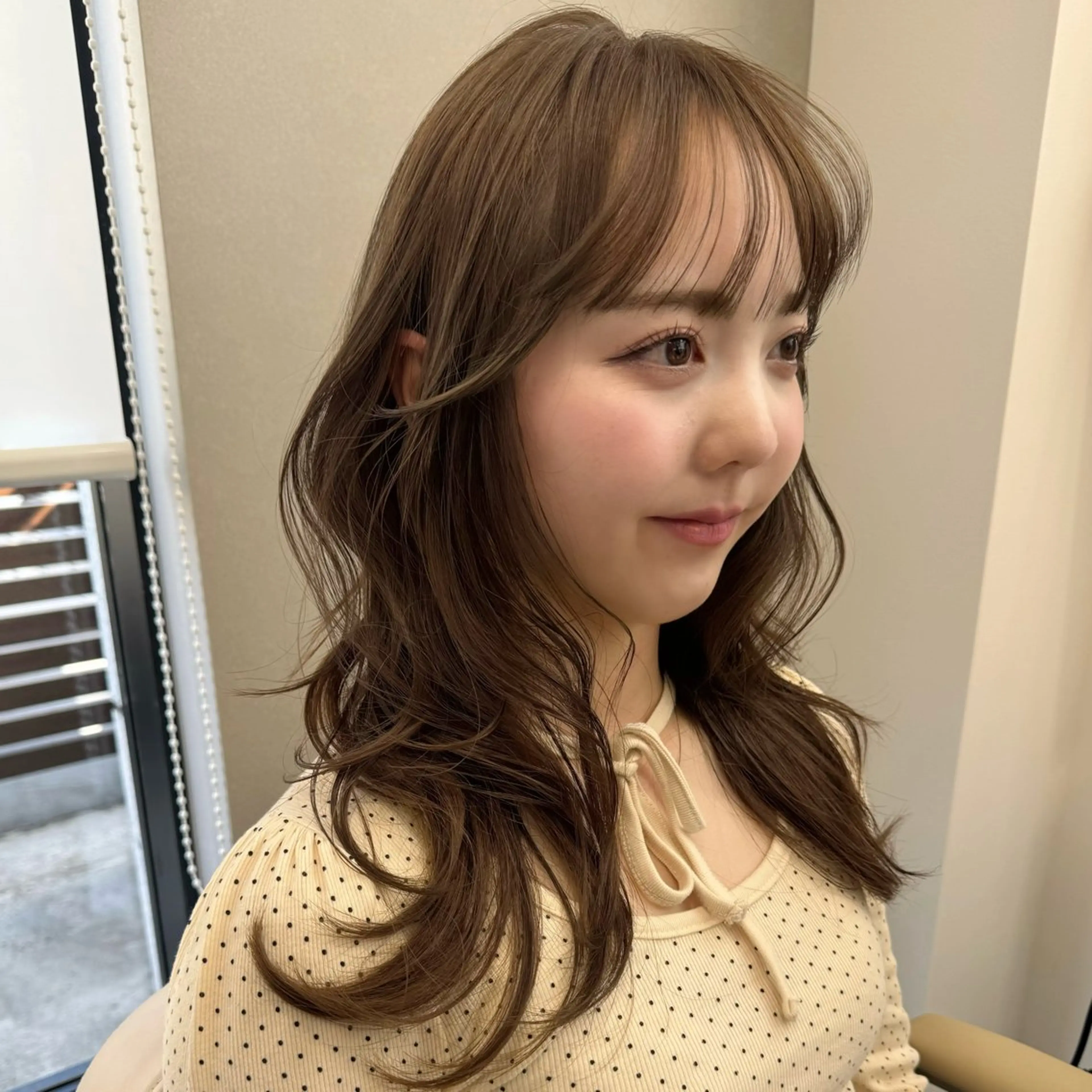 ロング カット ヘアカラー トリートメント 透明感🍨レイヤー ヘアセット/miyuのヘアスタイル