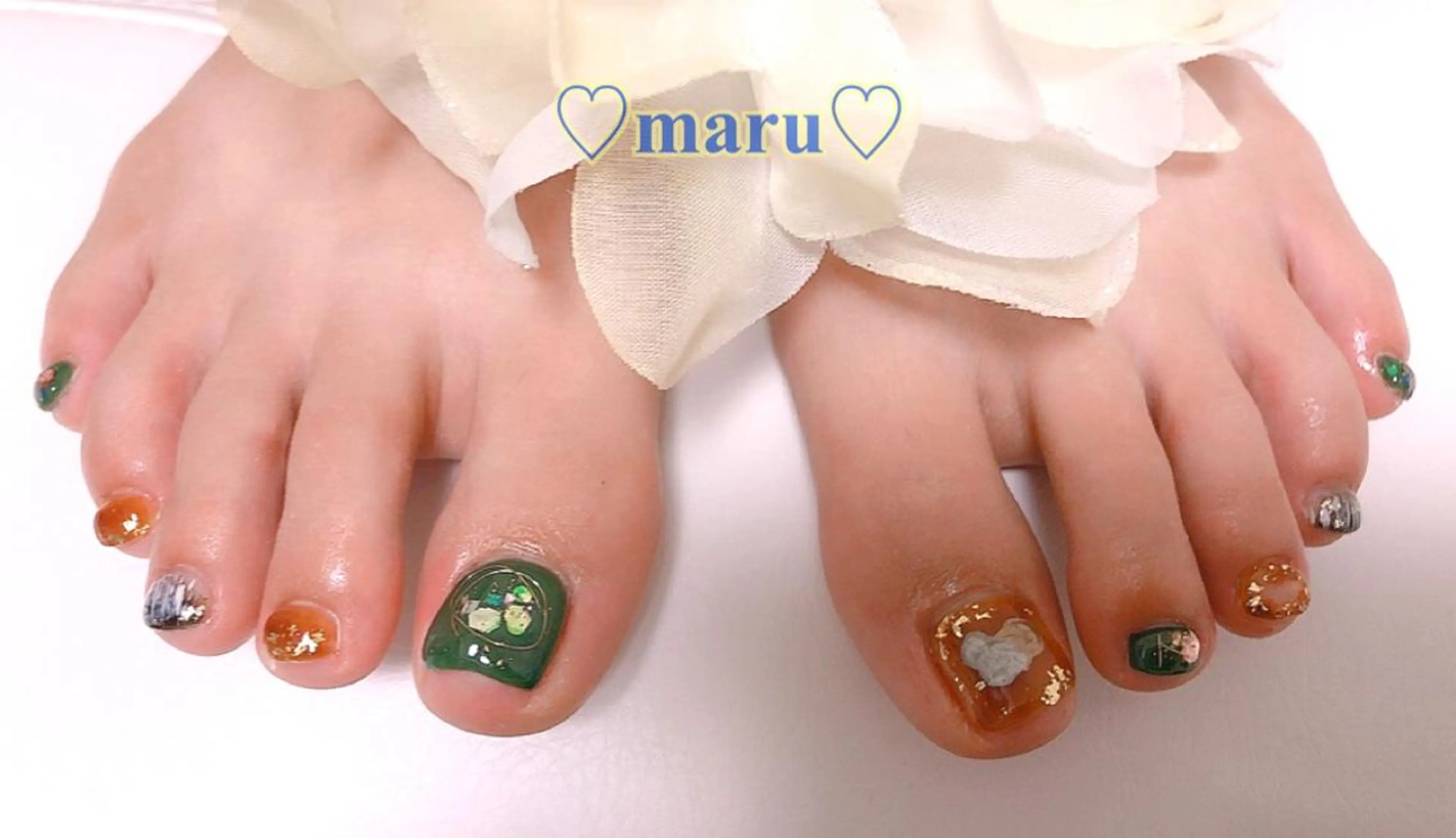 ネイル ハンドネイル フットネイル まるみ♡7/1〜値上 げ致します(>_<)のその他イメージ