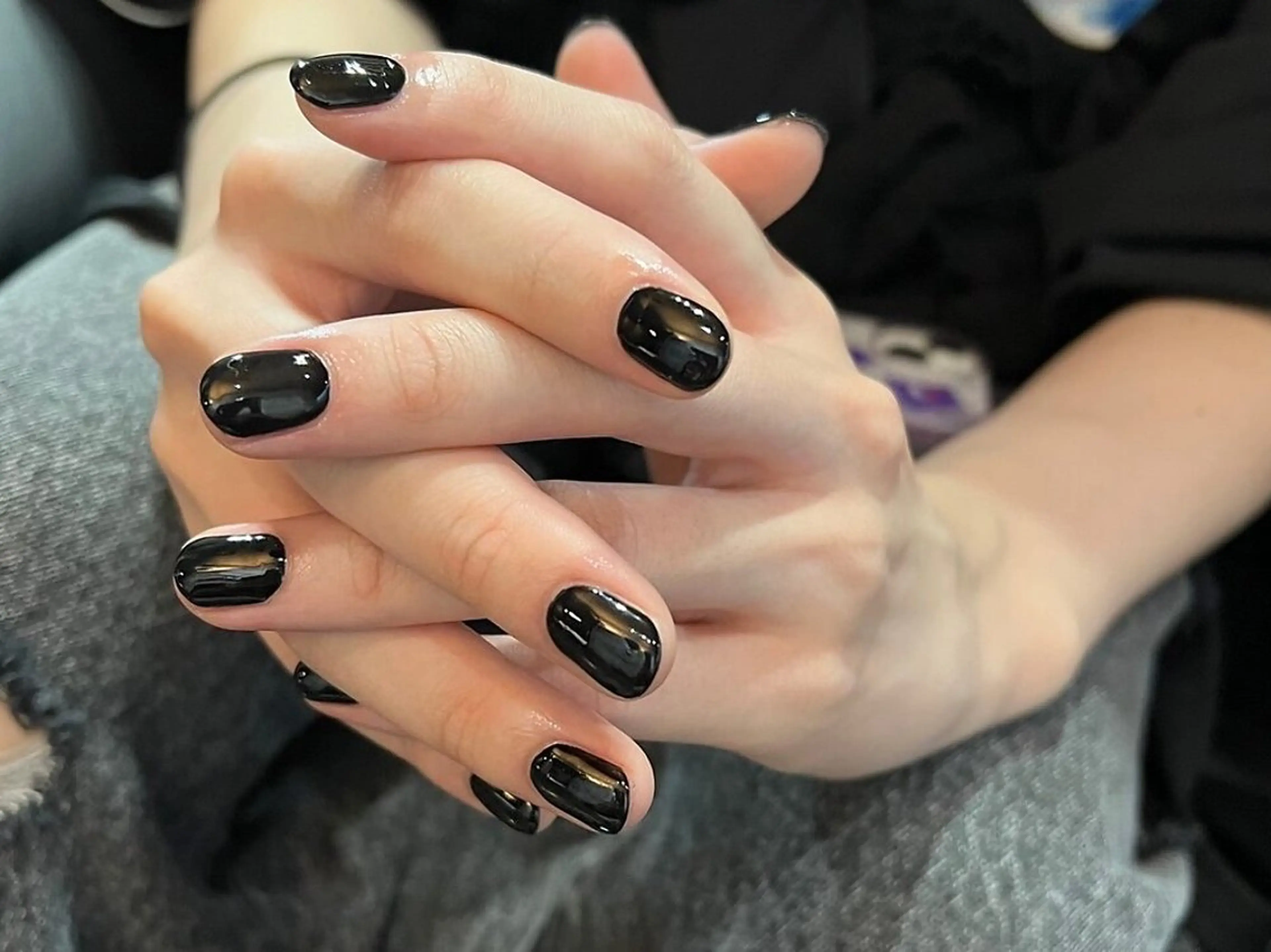 ★オフ有り 【🧢男性 / メンズネイル】期間限定クーポン⭐︎ワンカラー (甘皮ケア＆保湿ケア込み)の写真