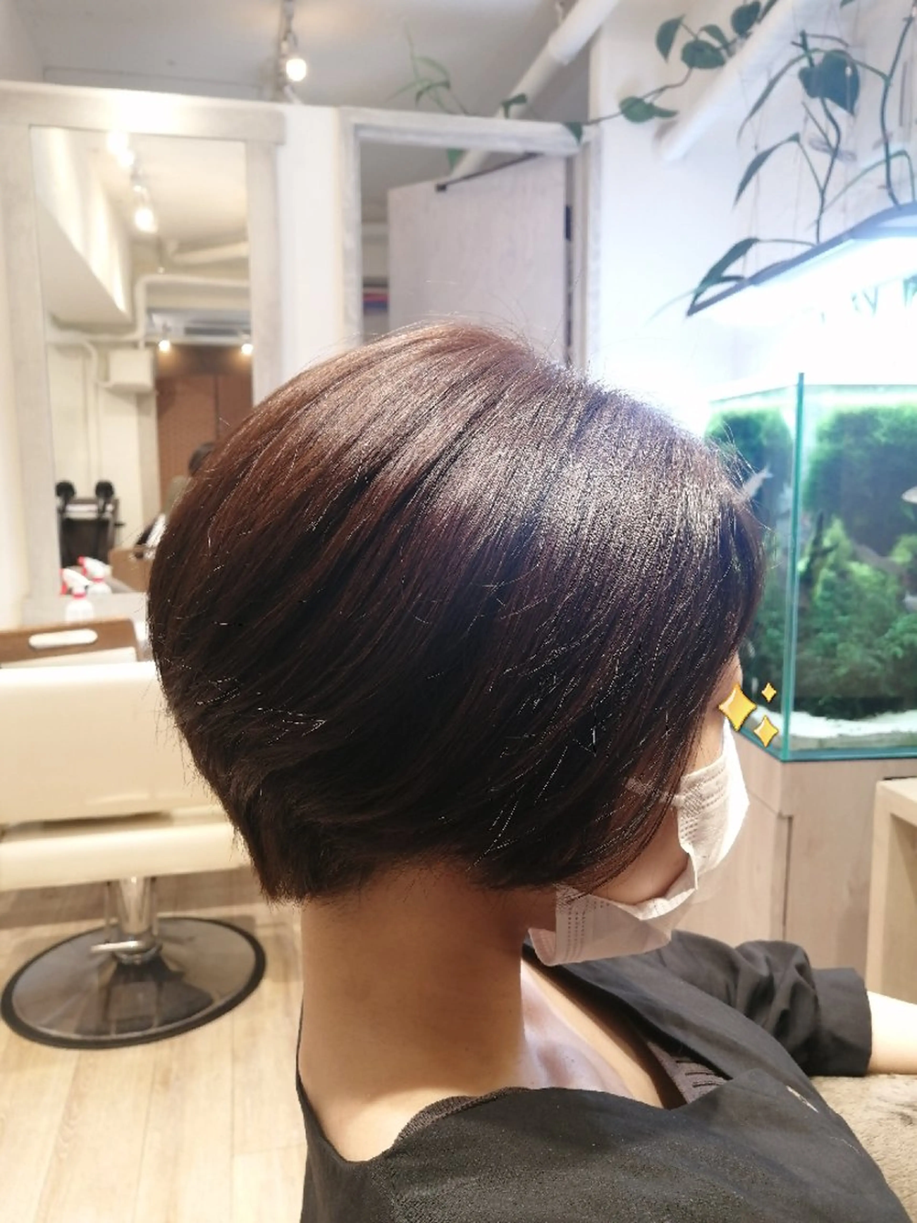 ショート カラー ショートボブ ボブ ショートヘア カット ヘアカラー Fucai tomocoのヘアスタイル