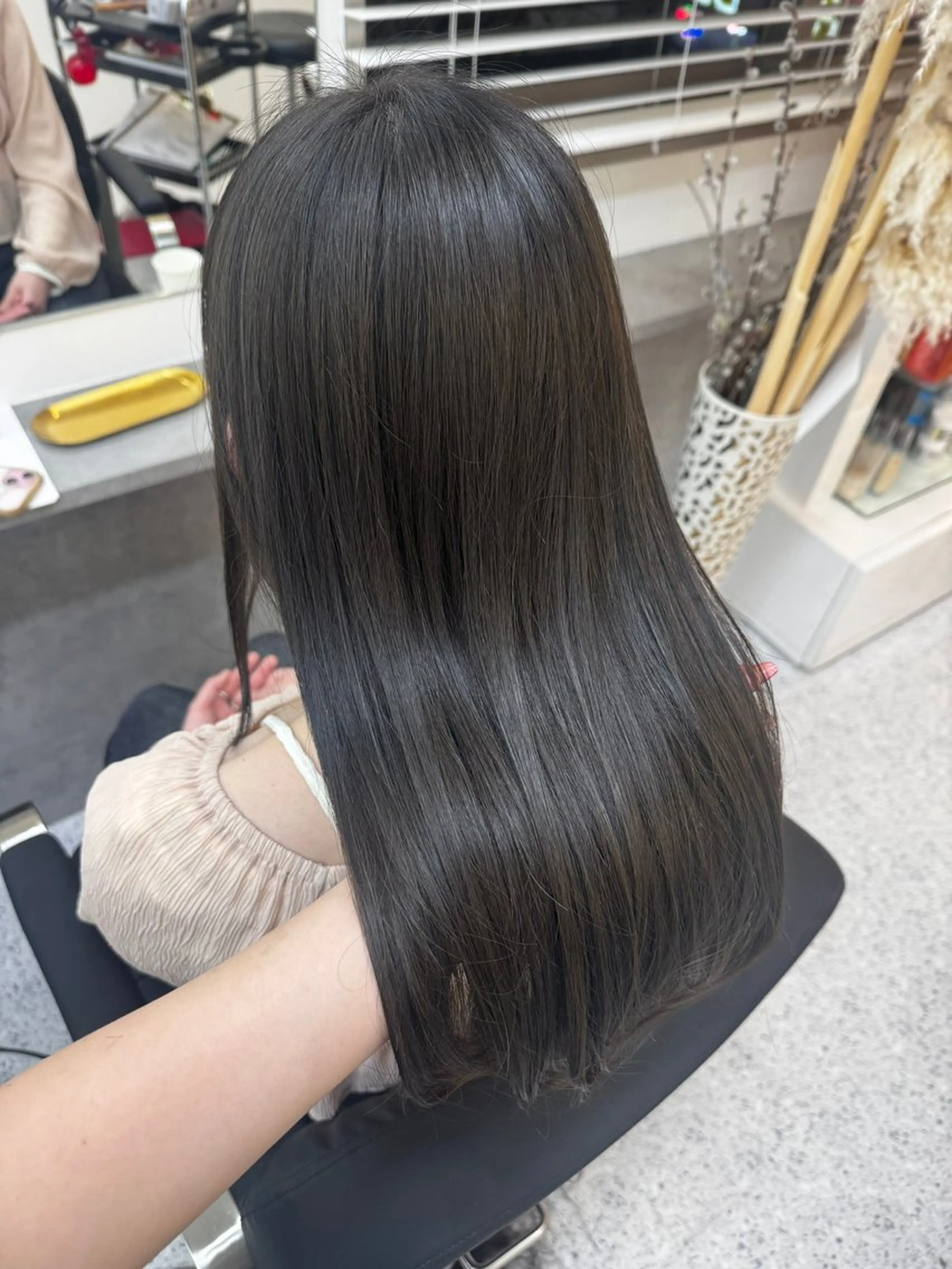 カラー 韓国レイヤー艶カラー ブリーチ otohaのヘアスタイル