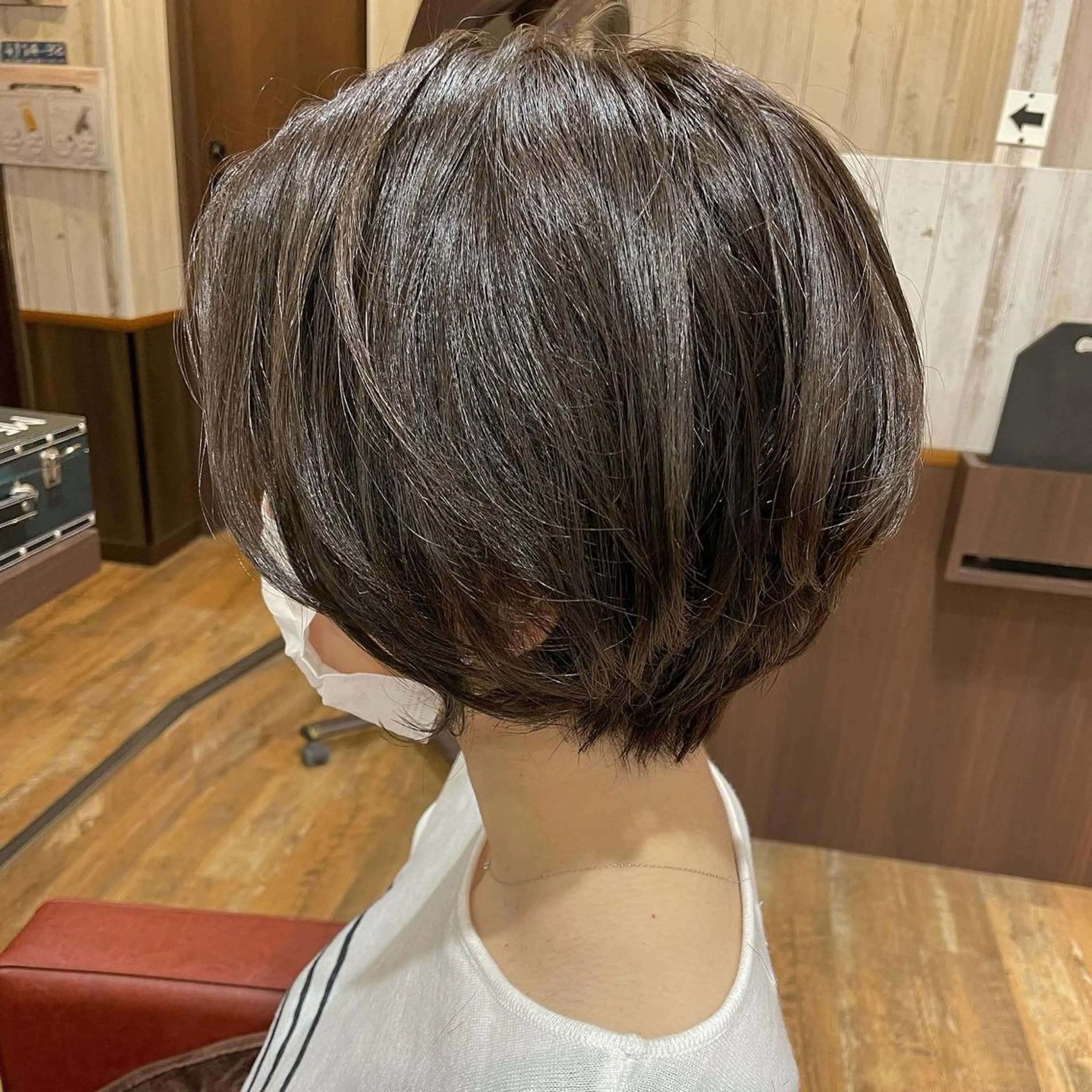 ショート カット ヘアカラー トリートメント ヘッドスパ Amour二子玉川/ 髪質改善サロンのヘアスタイル
