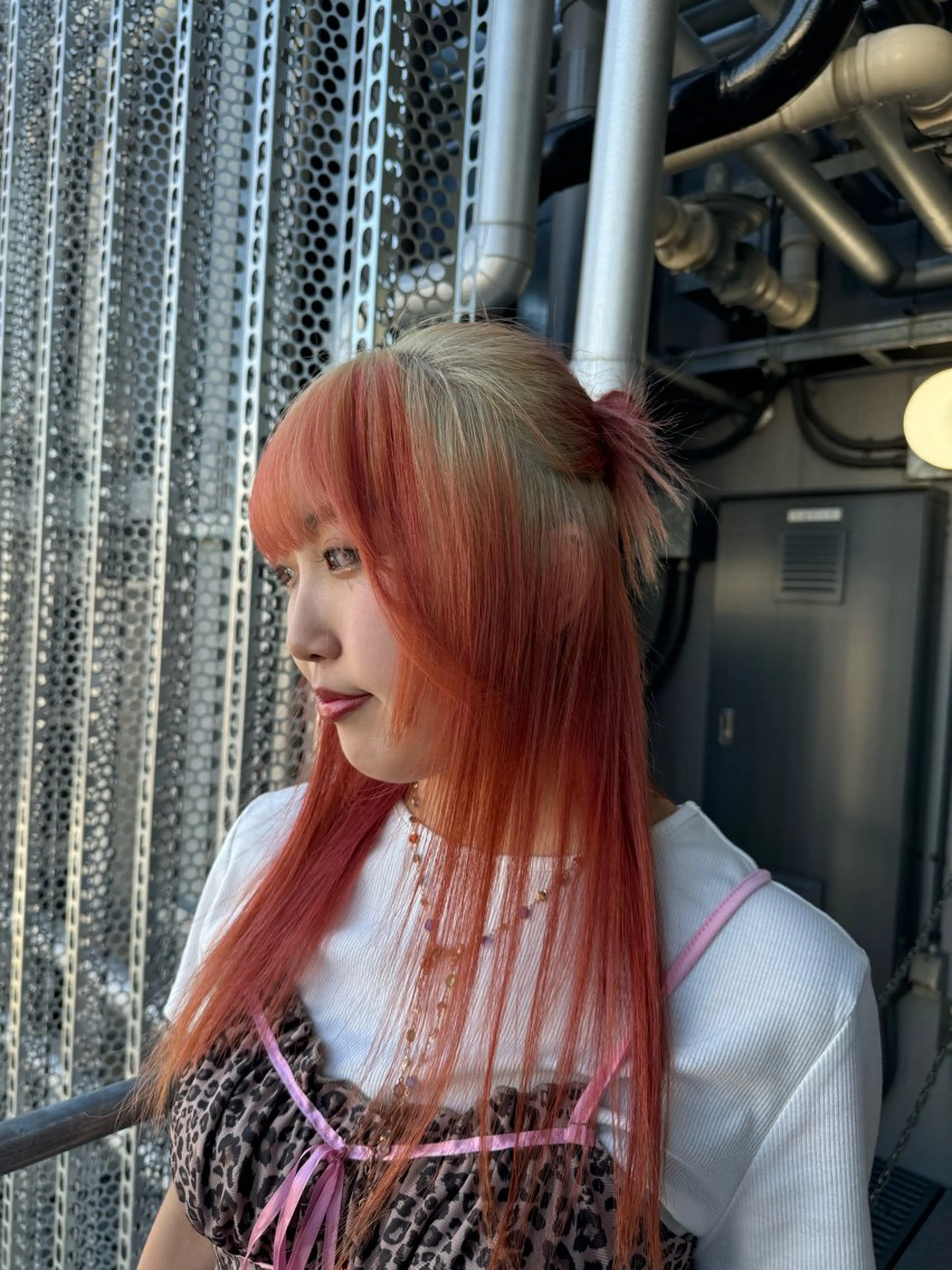 ミディアム カラー 暖色カラー Ryokaのヘアスタイル