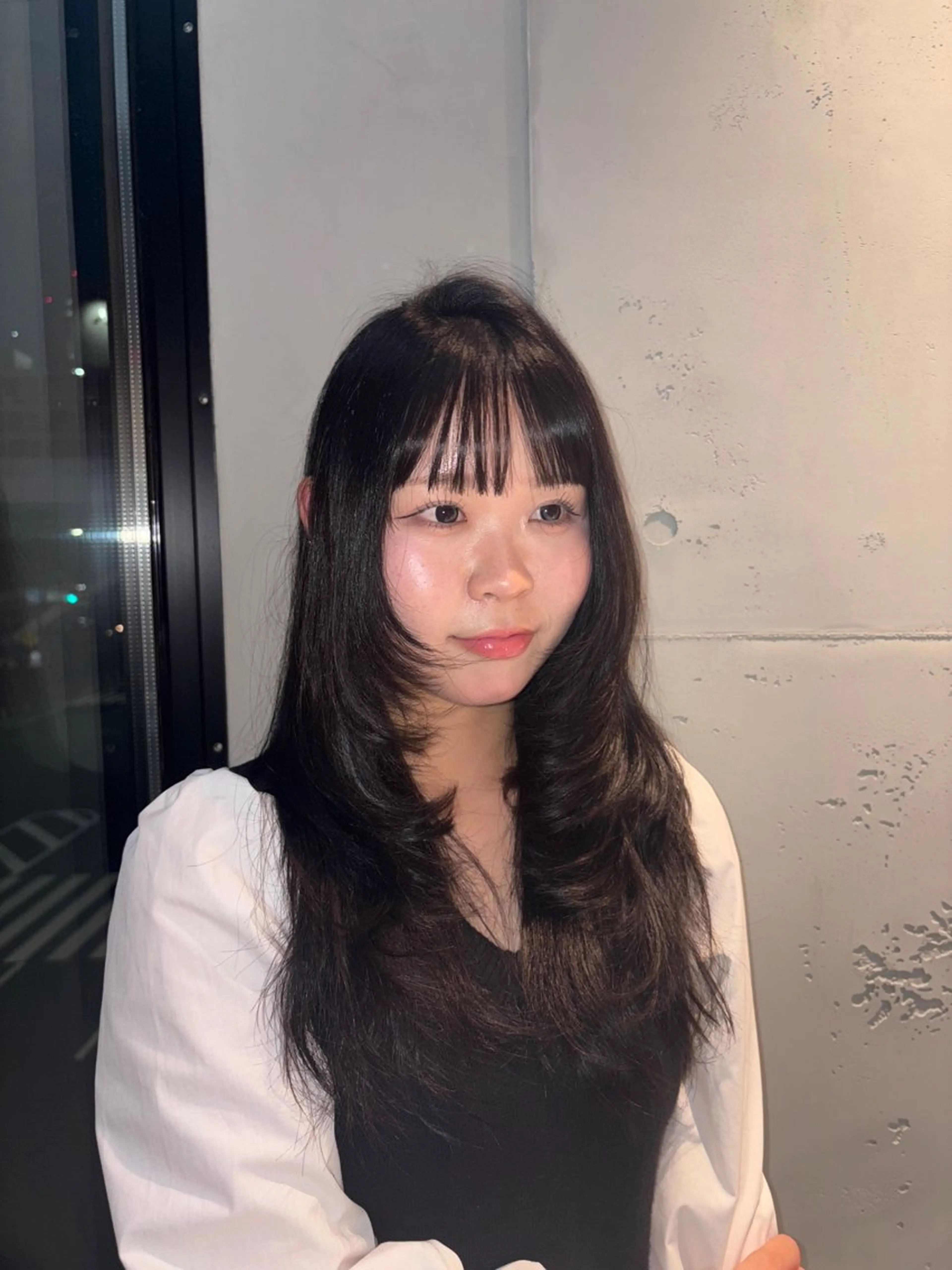 ロング ハイレイヤー レイヤーカット 宮木 海斗のヘアスタイル