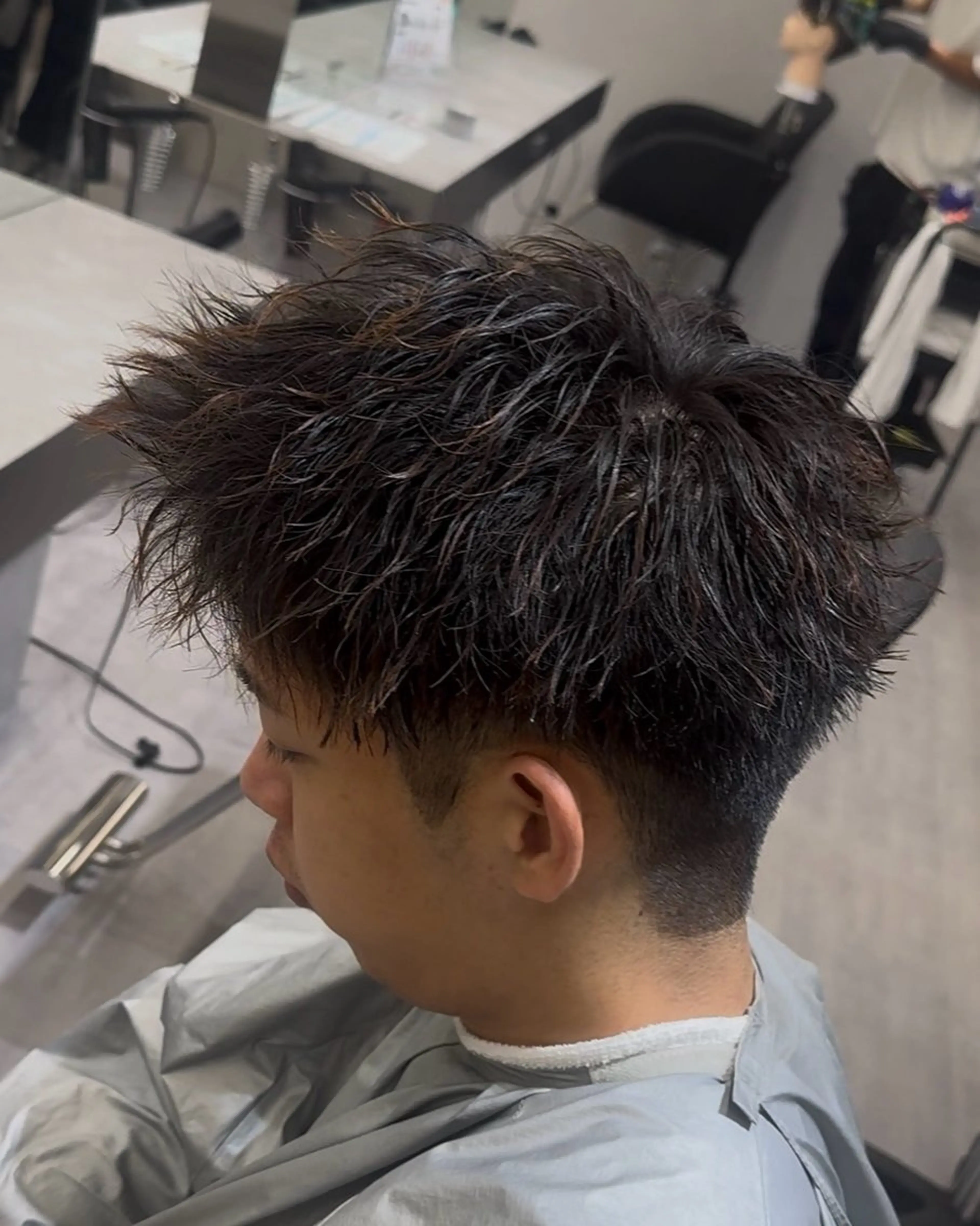 パーマ カット パーマ だいき ／メンズパーマのヘアスタイル