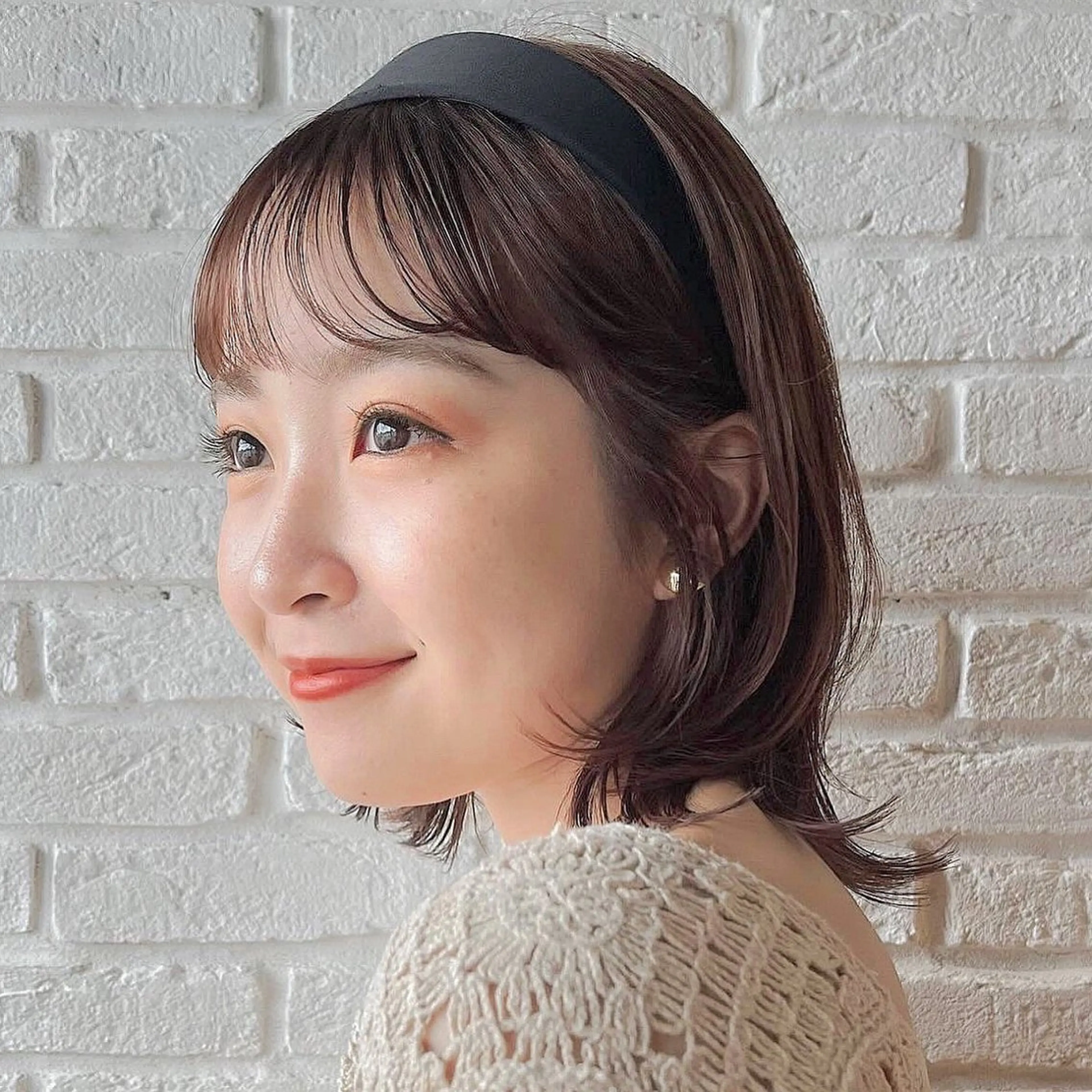 ミディアム カラー ヘアアレンジ グレージュ 🌱ボブ/レイヤー/ ベージュ/あやみ✨のヘアスタイル