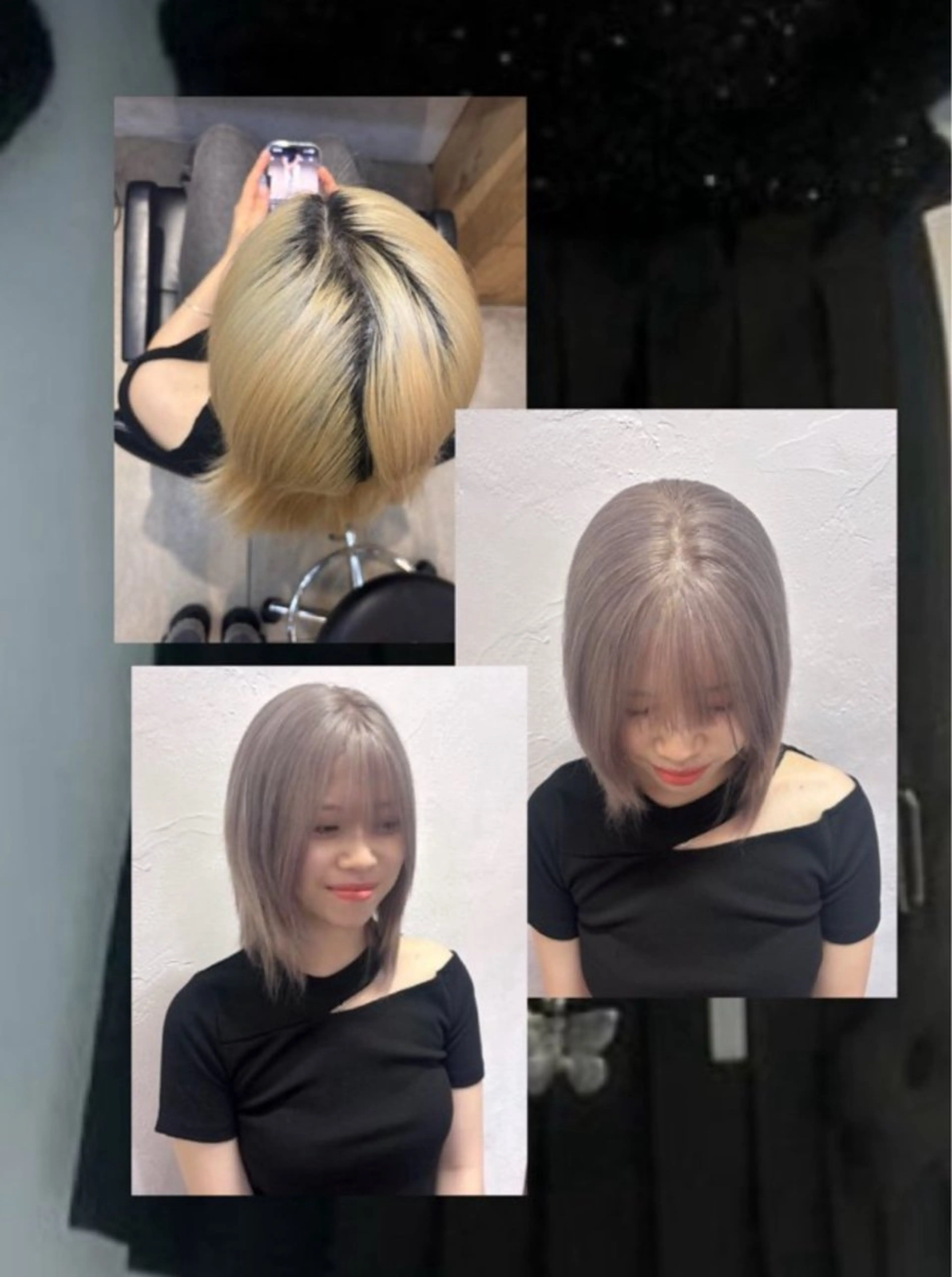 カラー ノボリ モネ ／ Lomaliaのヘアスタイル