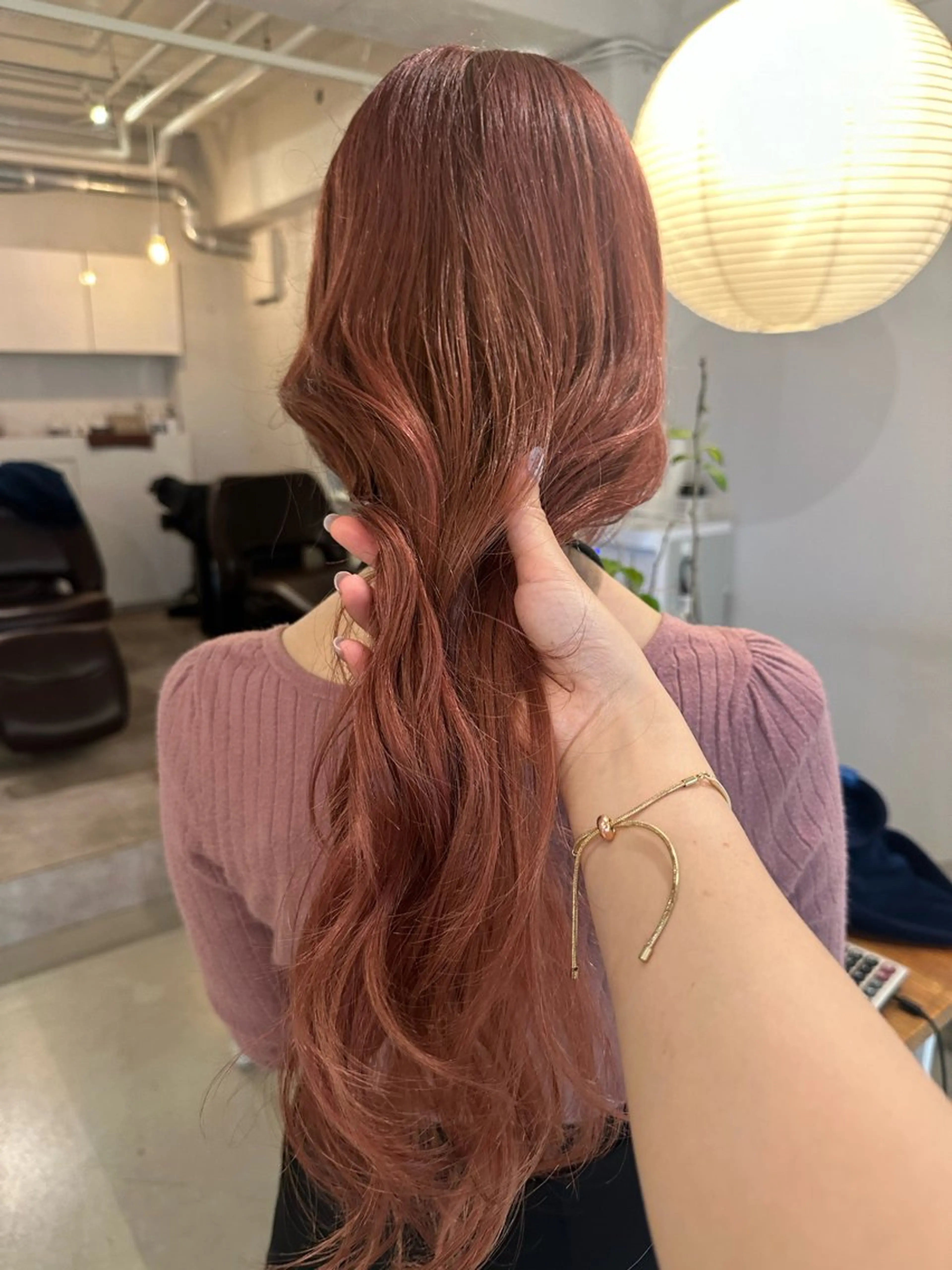 ロング ヘアカラー AI/韓国語対 応/韓国ヘア🇰🇷のヘアスタイル