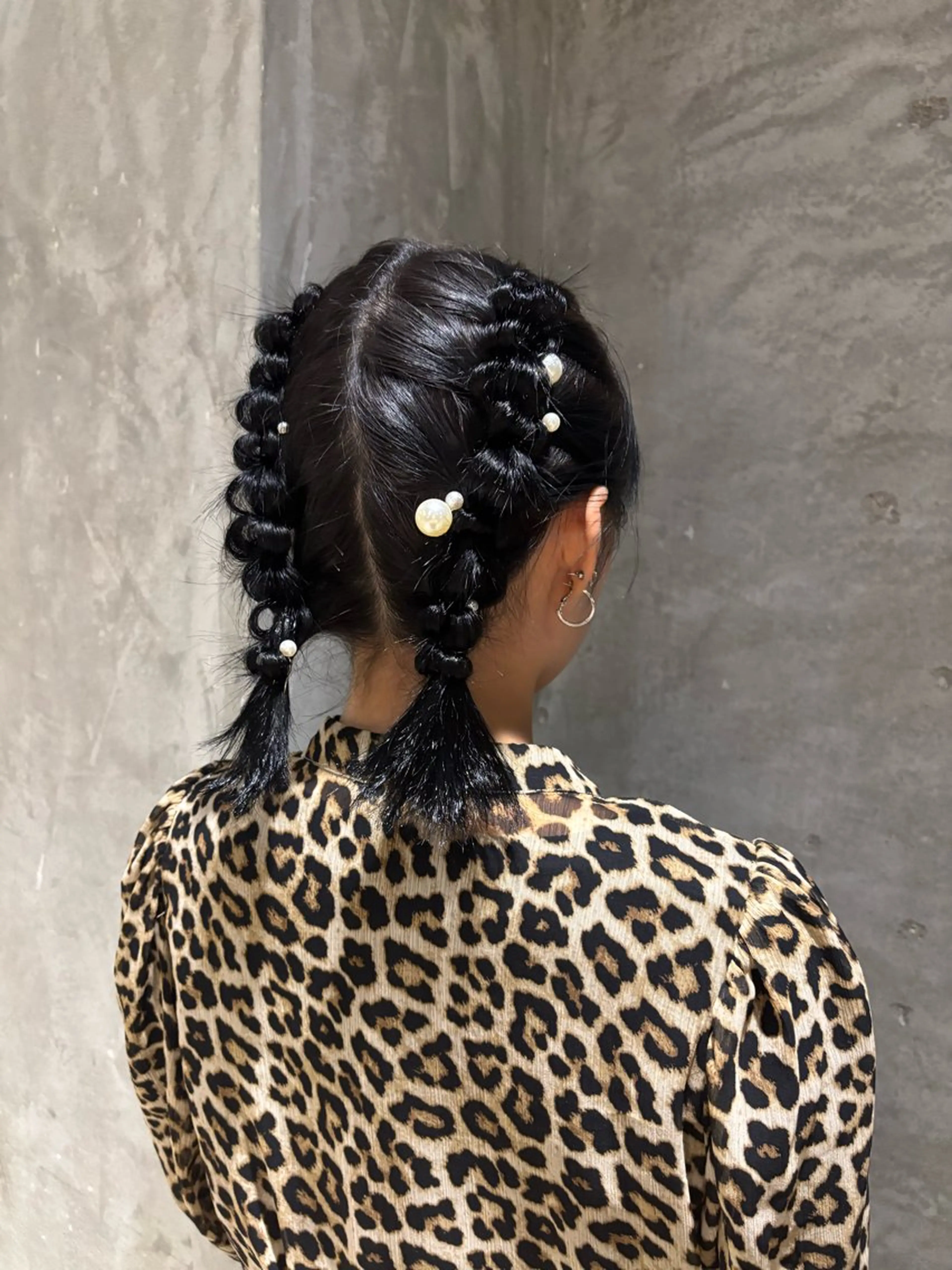 ミディアム 大阪／ハイトーン ／アレンジ／りなのヘアスタイル