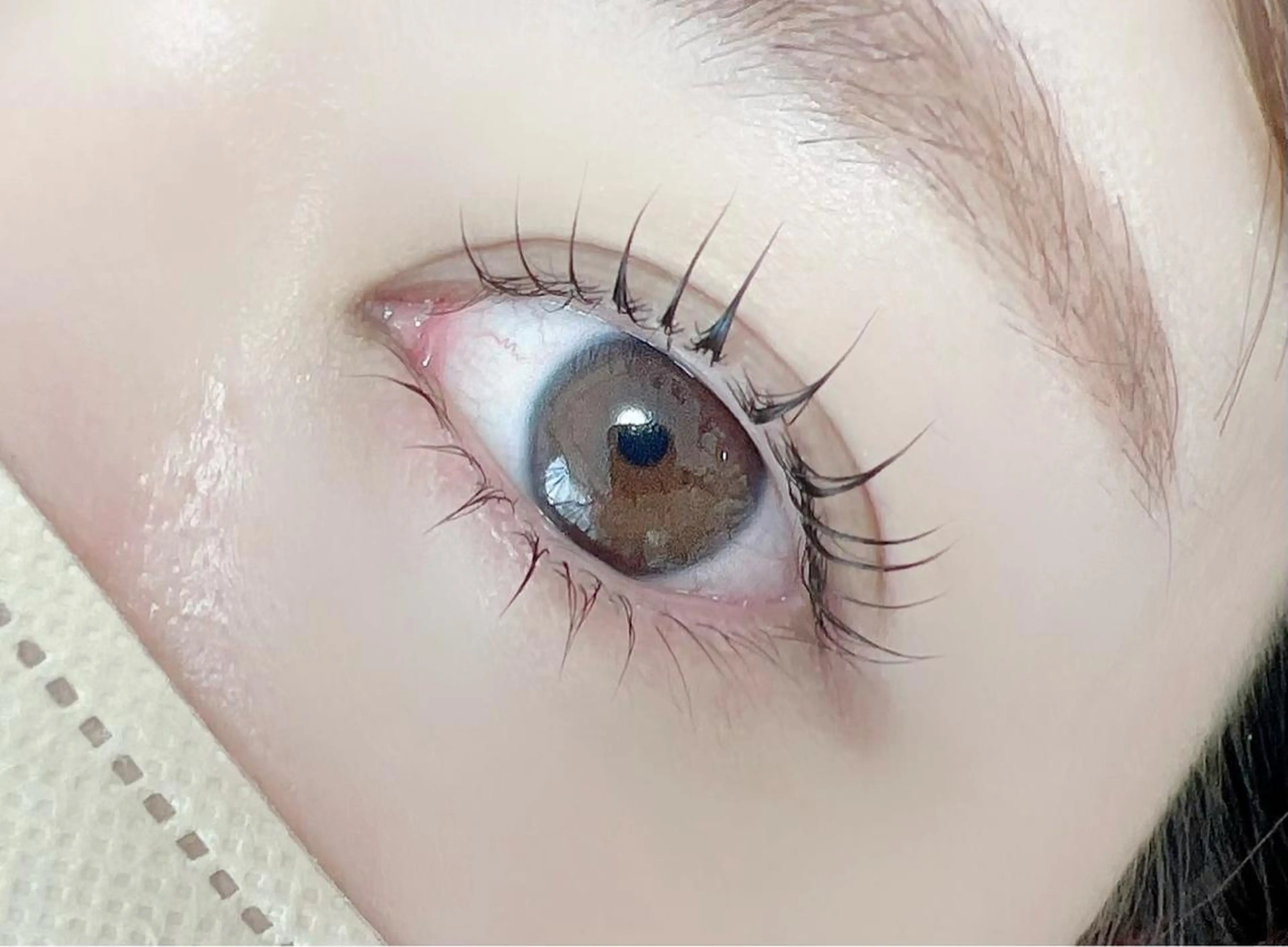 マツエク・マツパ 【那覇/束感まつ毛 /LED】ｷｬﾒﾙのマツエク・マツパデザイン