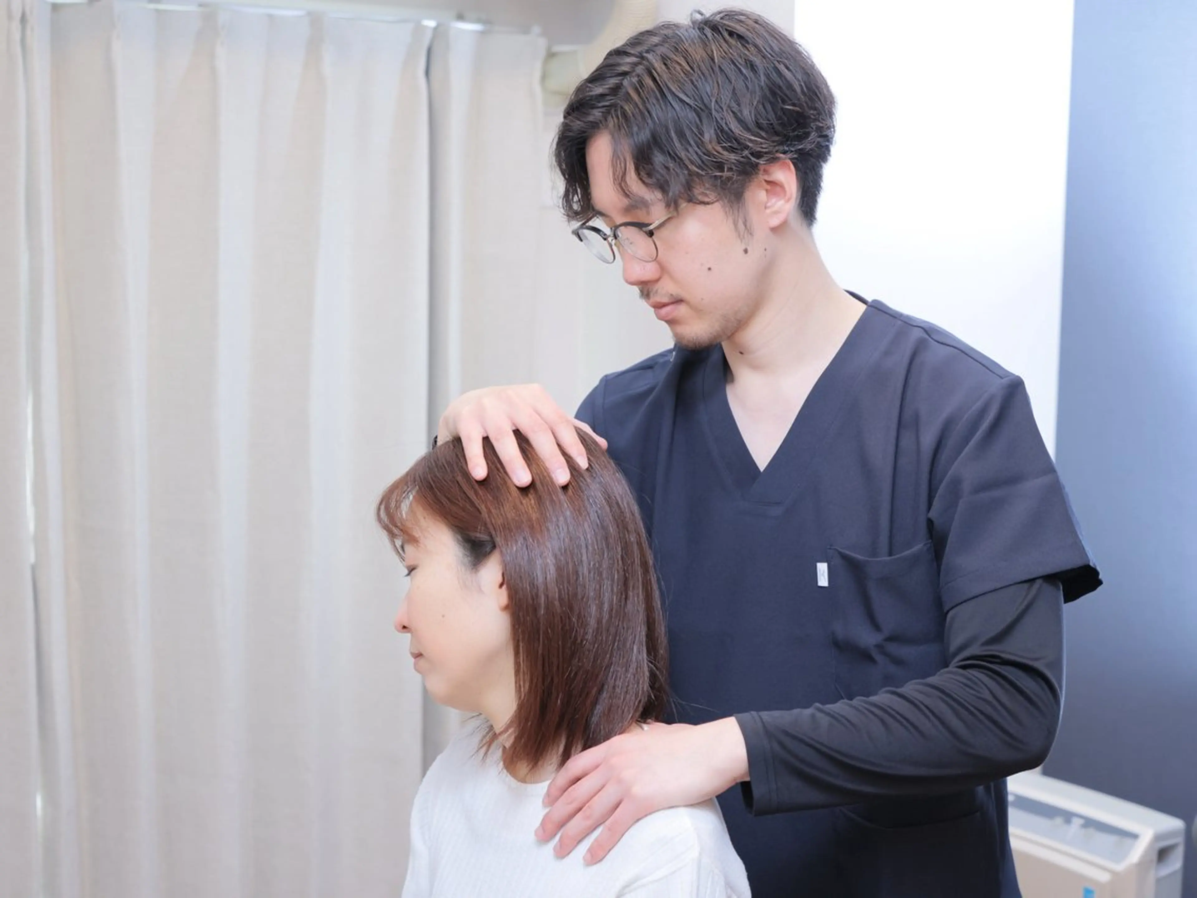 重だるい首・肩こりから解放する整体の写真