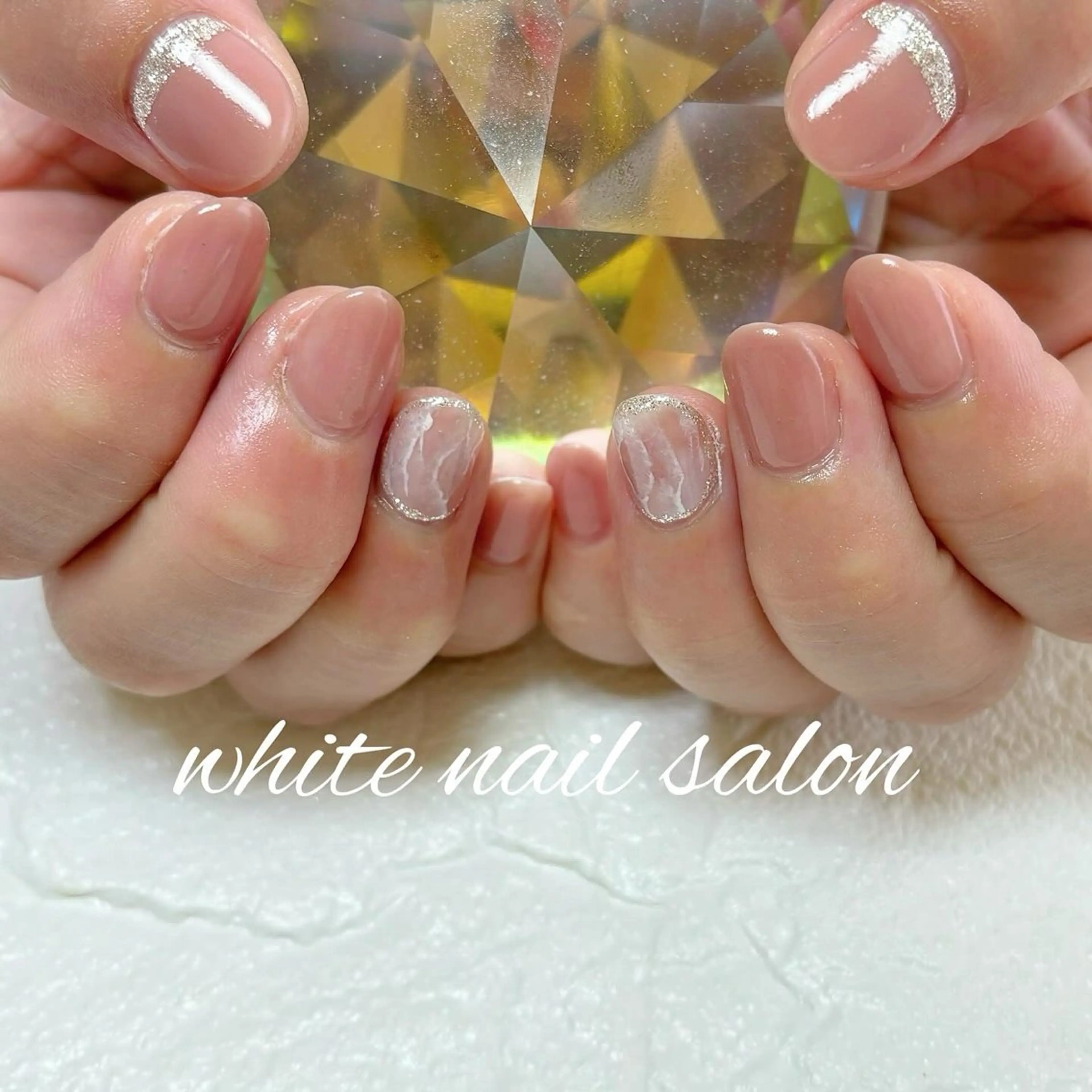 ネイル フットネイル ハンドネイル white nail salonのネイルデザイン