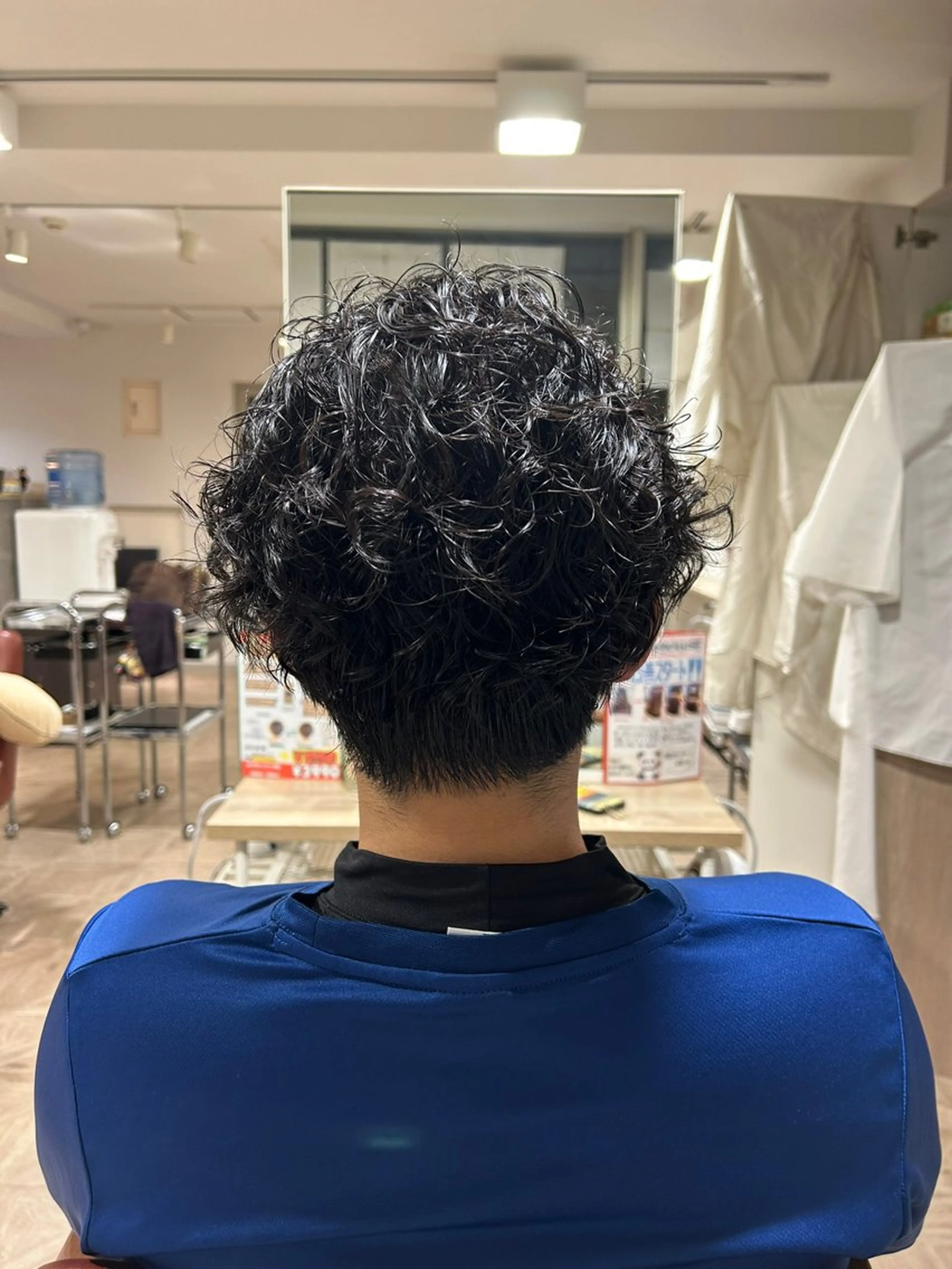 パーマ メンズ カット パーマ miho .のヘアスタイル