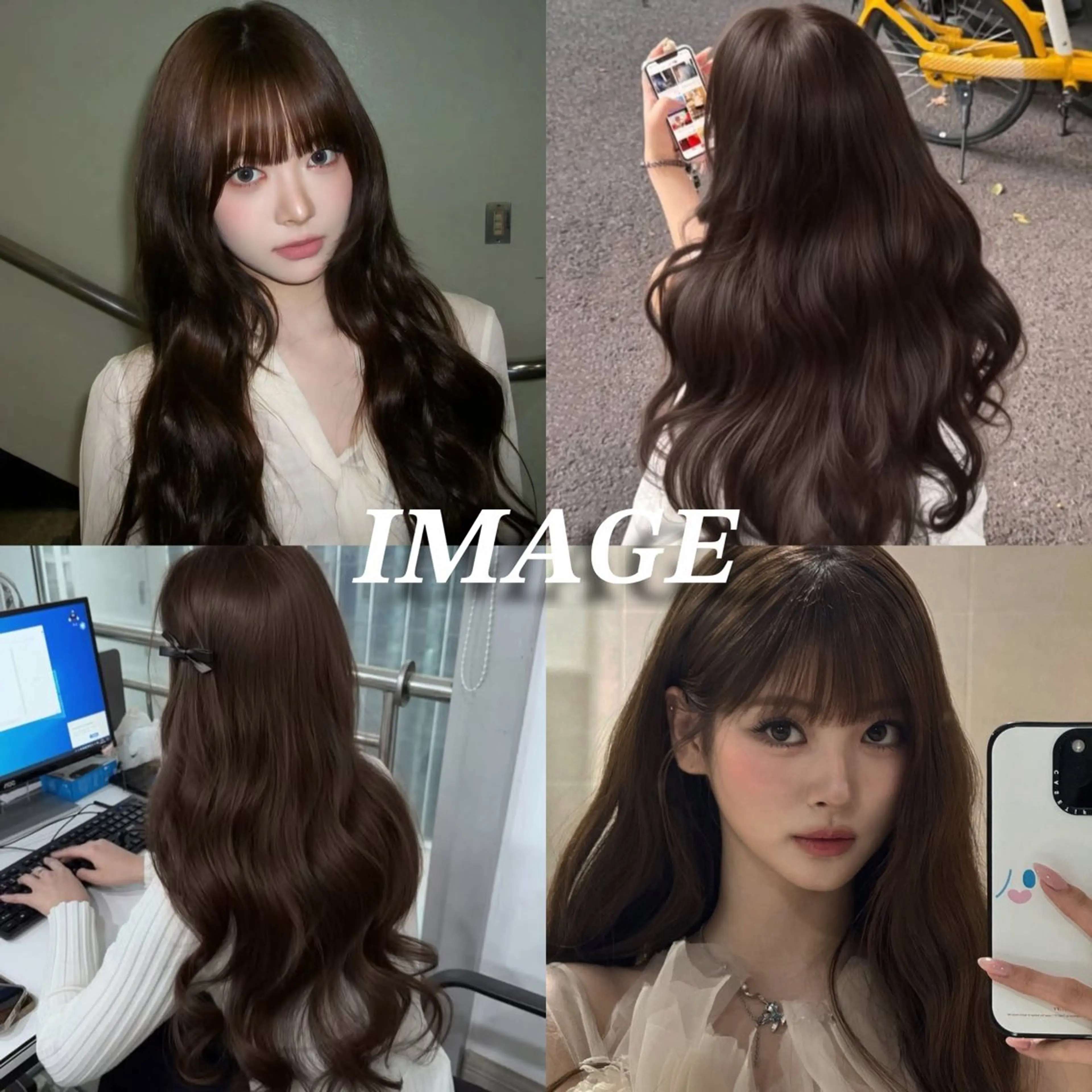 カラー mao 大阪梅田♡韓国ヘアのヘアスタイル