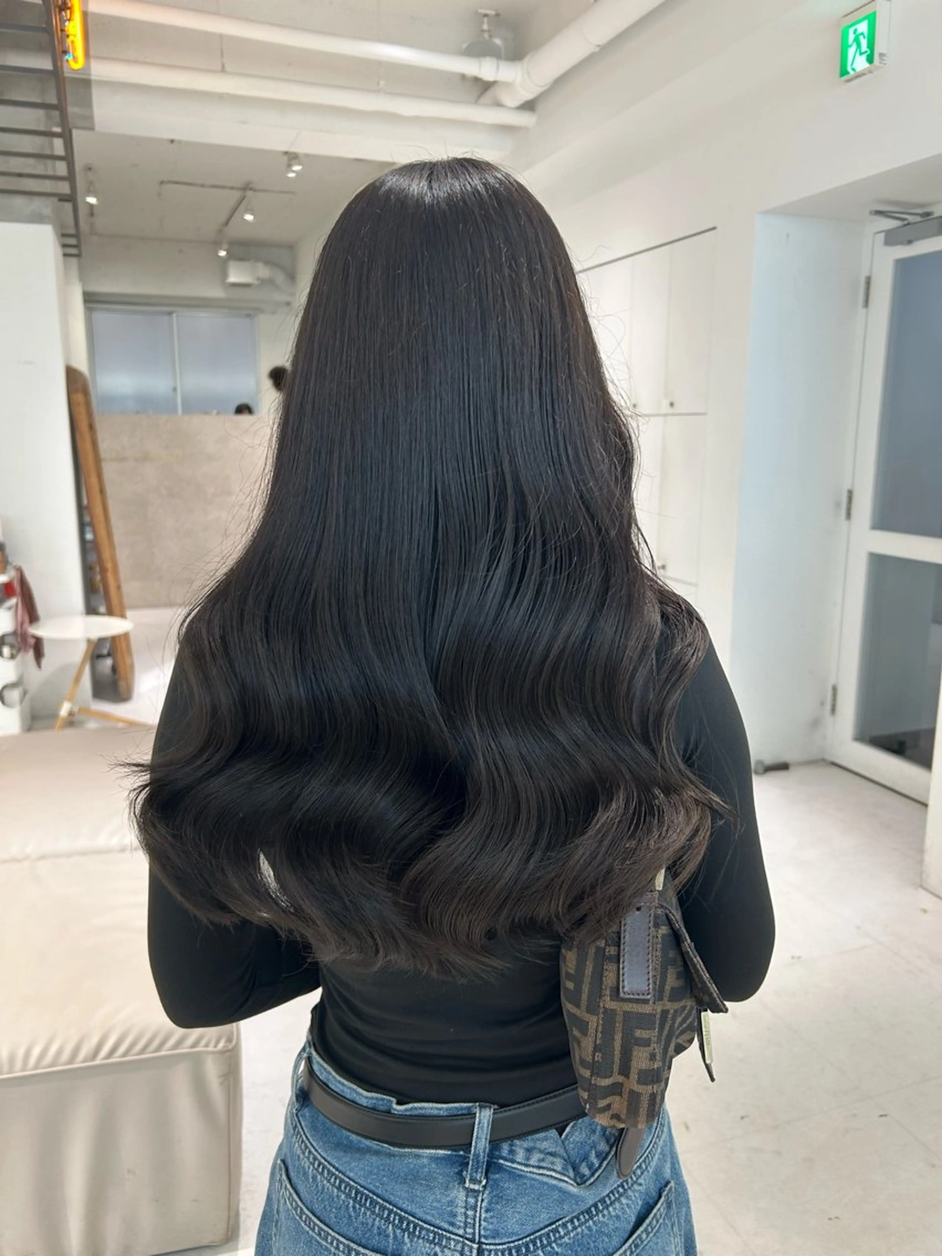 セミロング ヘアカラー 透明感color ˚✧₊amuのヘアスタイル