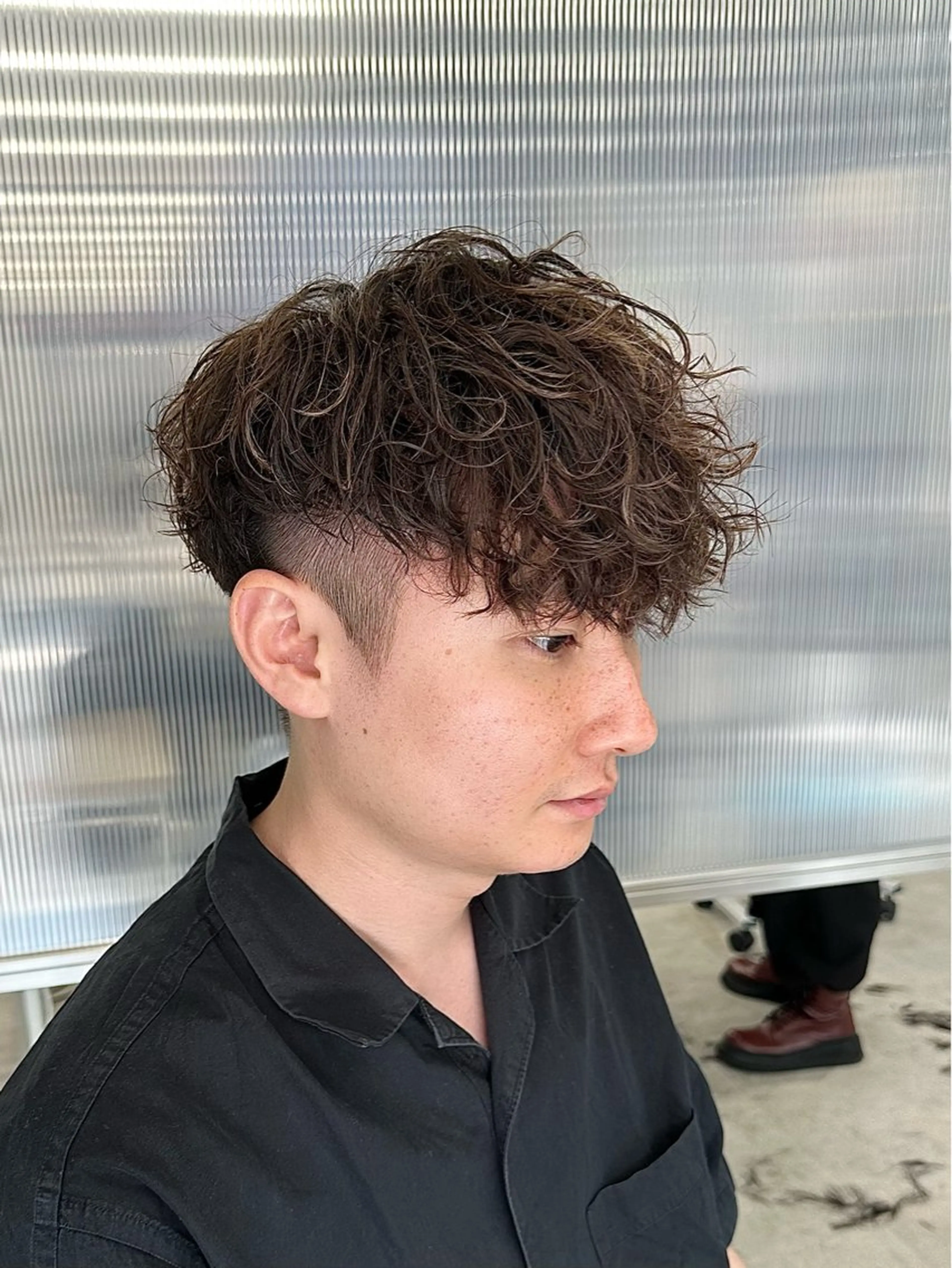 パーマ メンズ カット パーマ 【圧倒的センス】 まる/メンズカラーのヘアスタイル