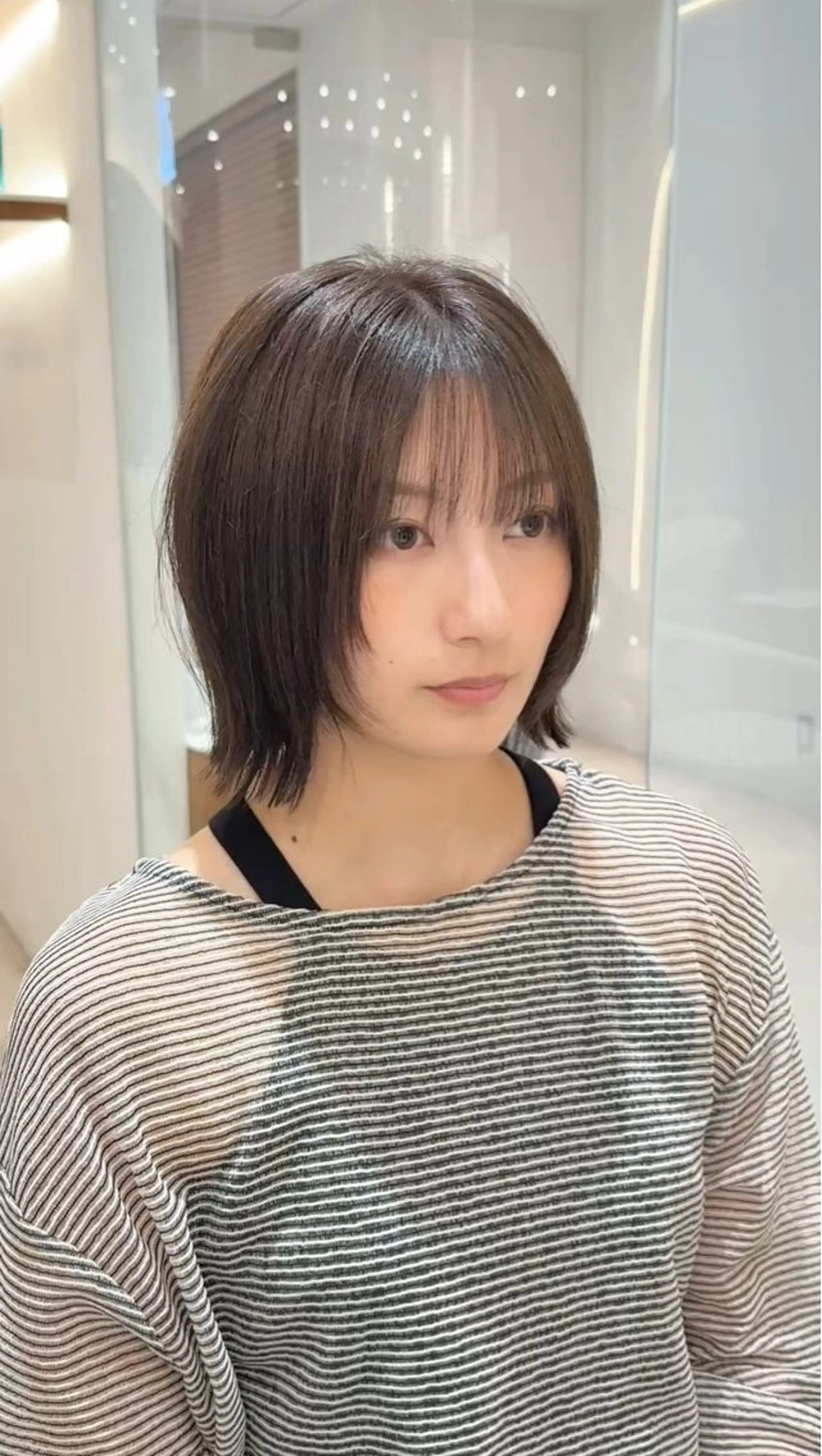 ショート カラー ショートボブ ショートレイヤー ハンサムショート 丸みショート ボブ 田中航平/渋谷ボブ/ レイヤーボブのヘアスタイル