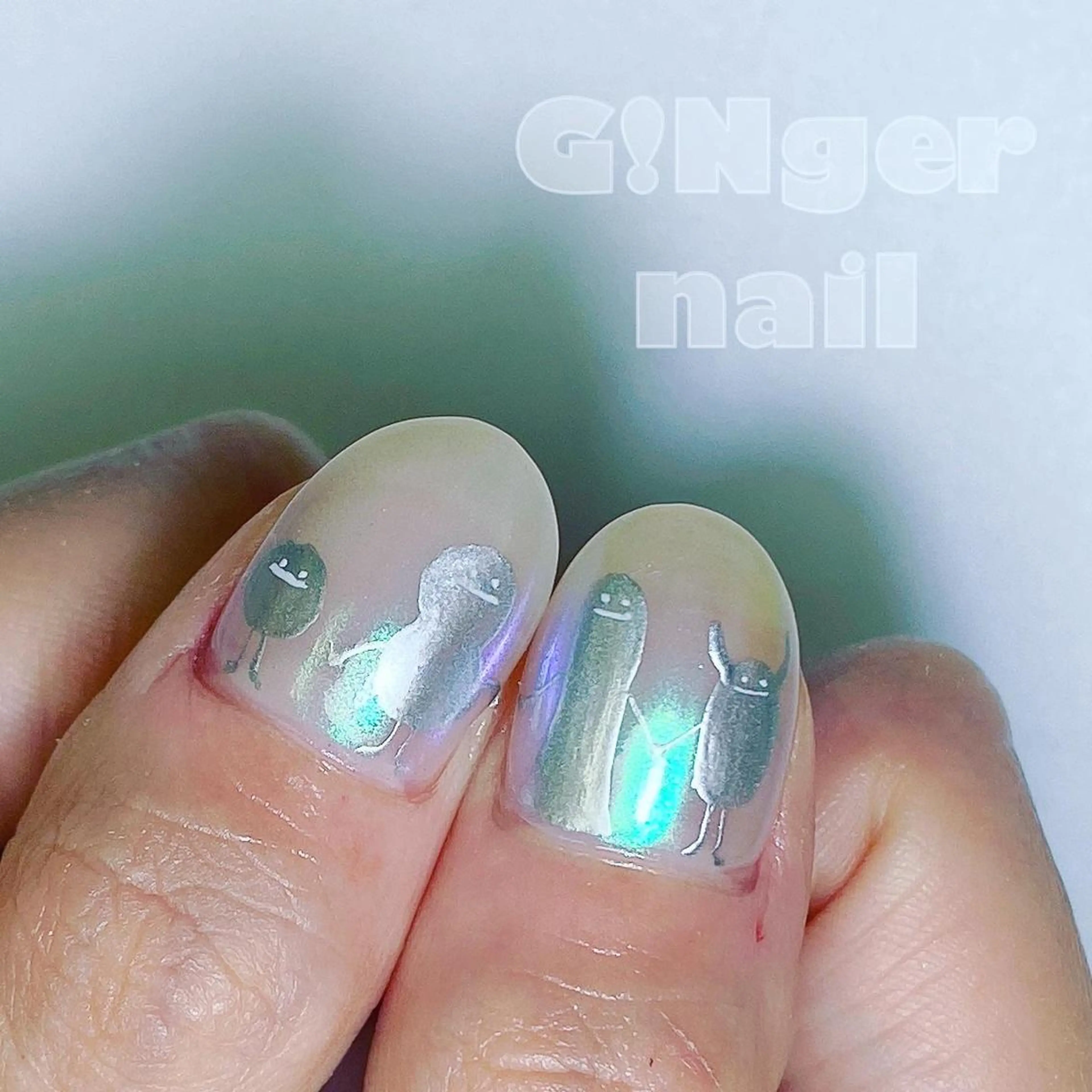ネイル ハンドネイル ハンドケア 代々木 GINGERNAILのネイルデザイン