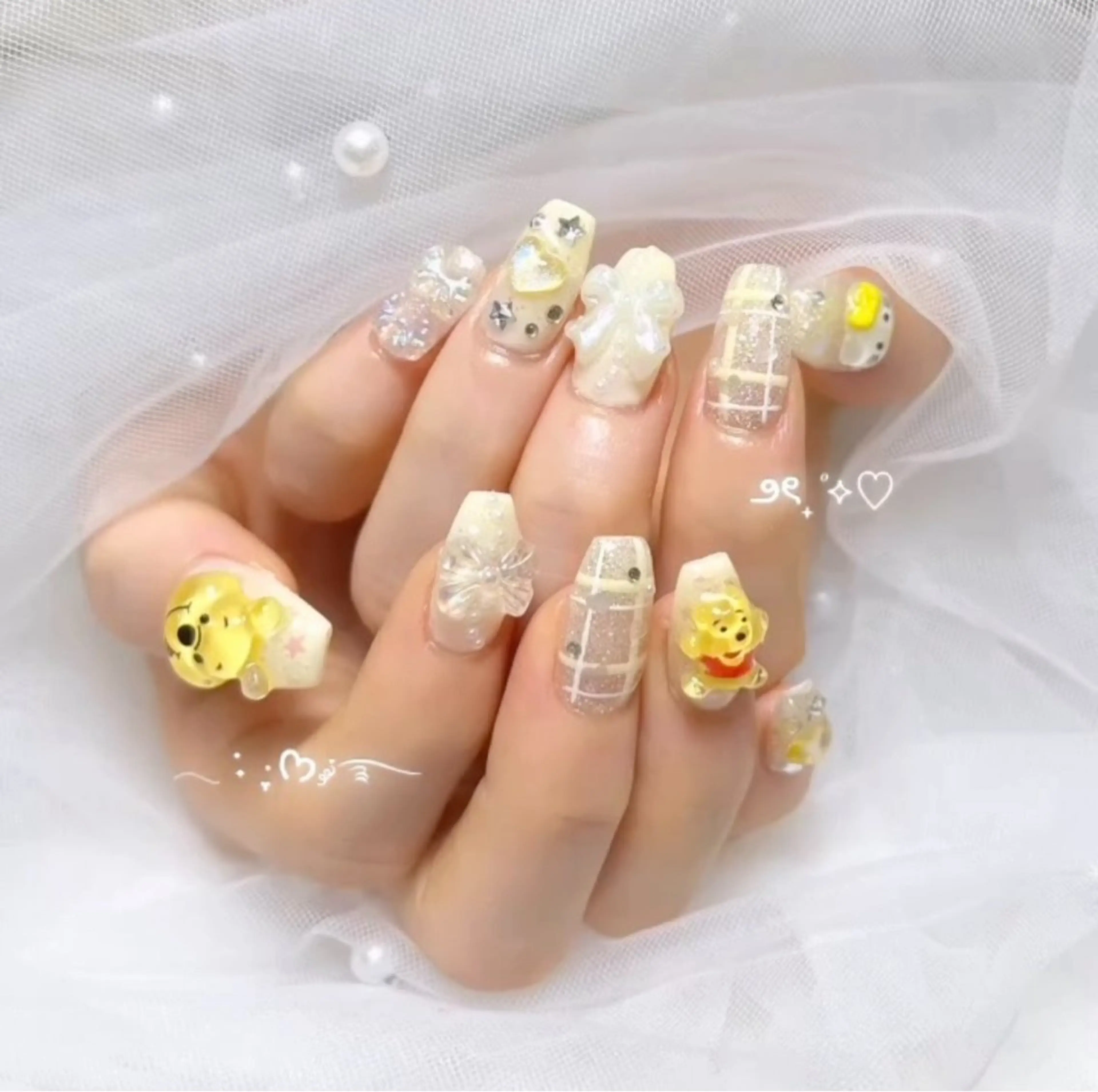 ネイル 持ち込み Blanche mimi.u_aのネイルデザイン
