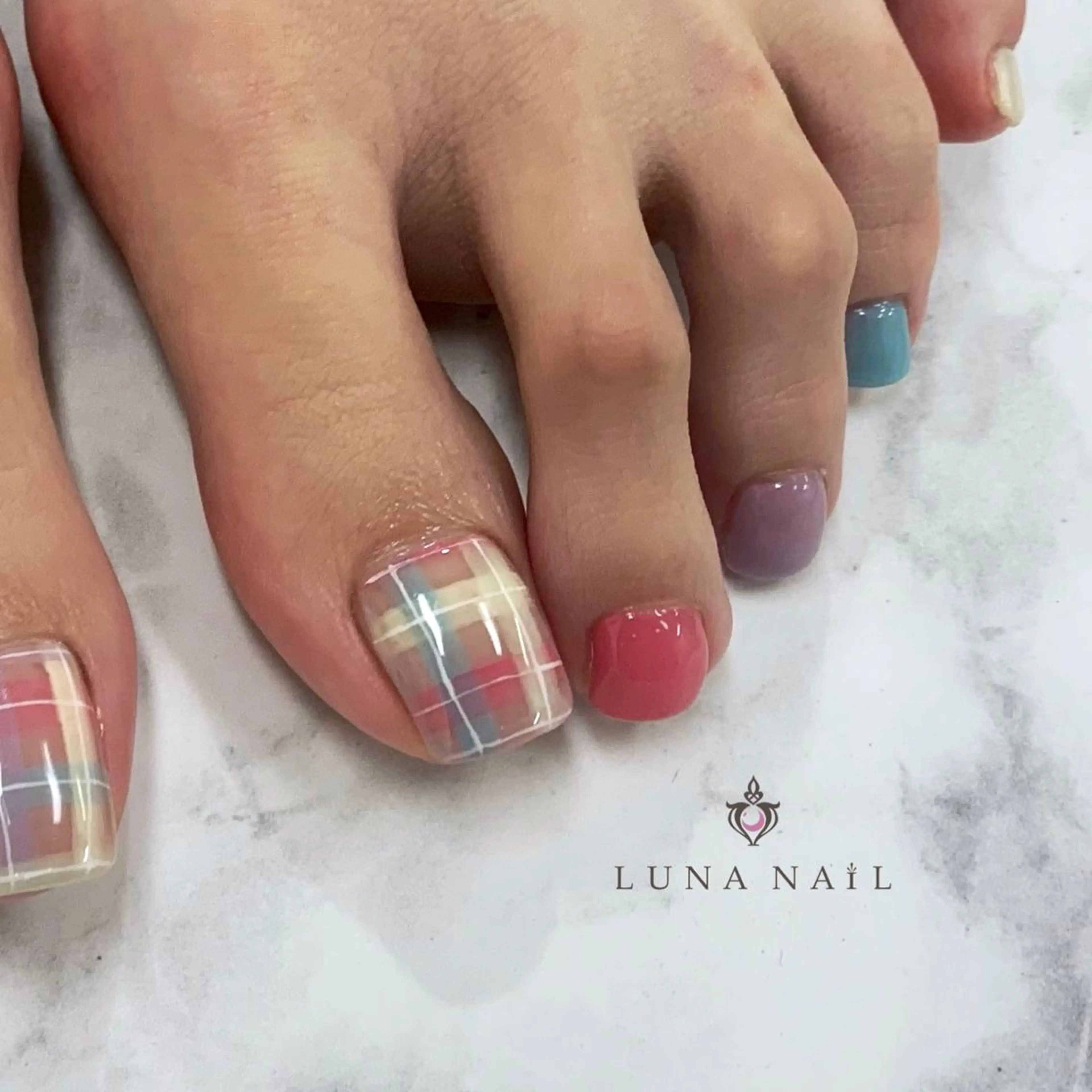 ネイル フットネイル いまむら あかりのネイルデザイン