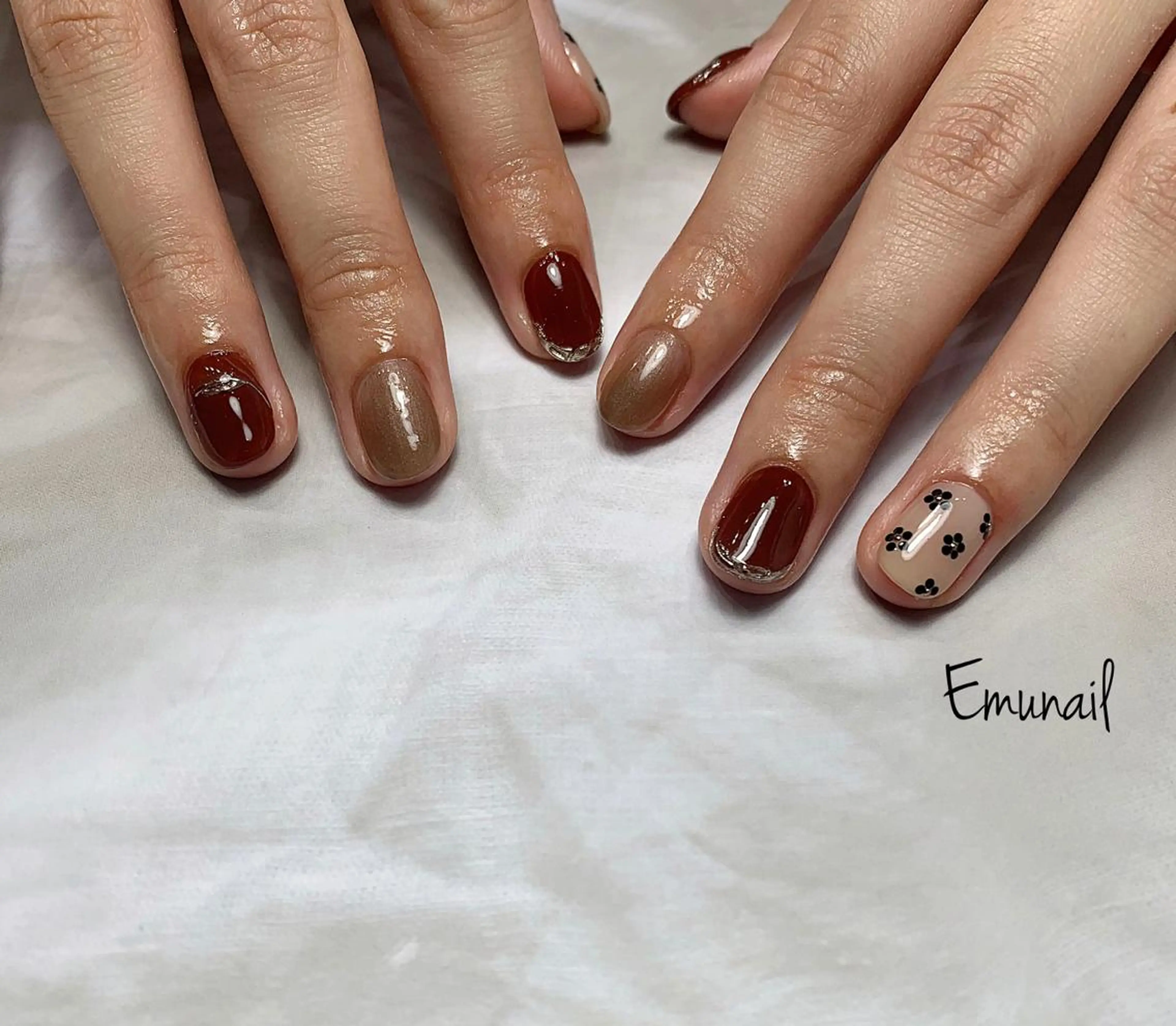 ネイル ハンドネイル Emu Nailのネイルデザイン
