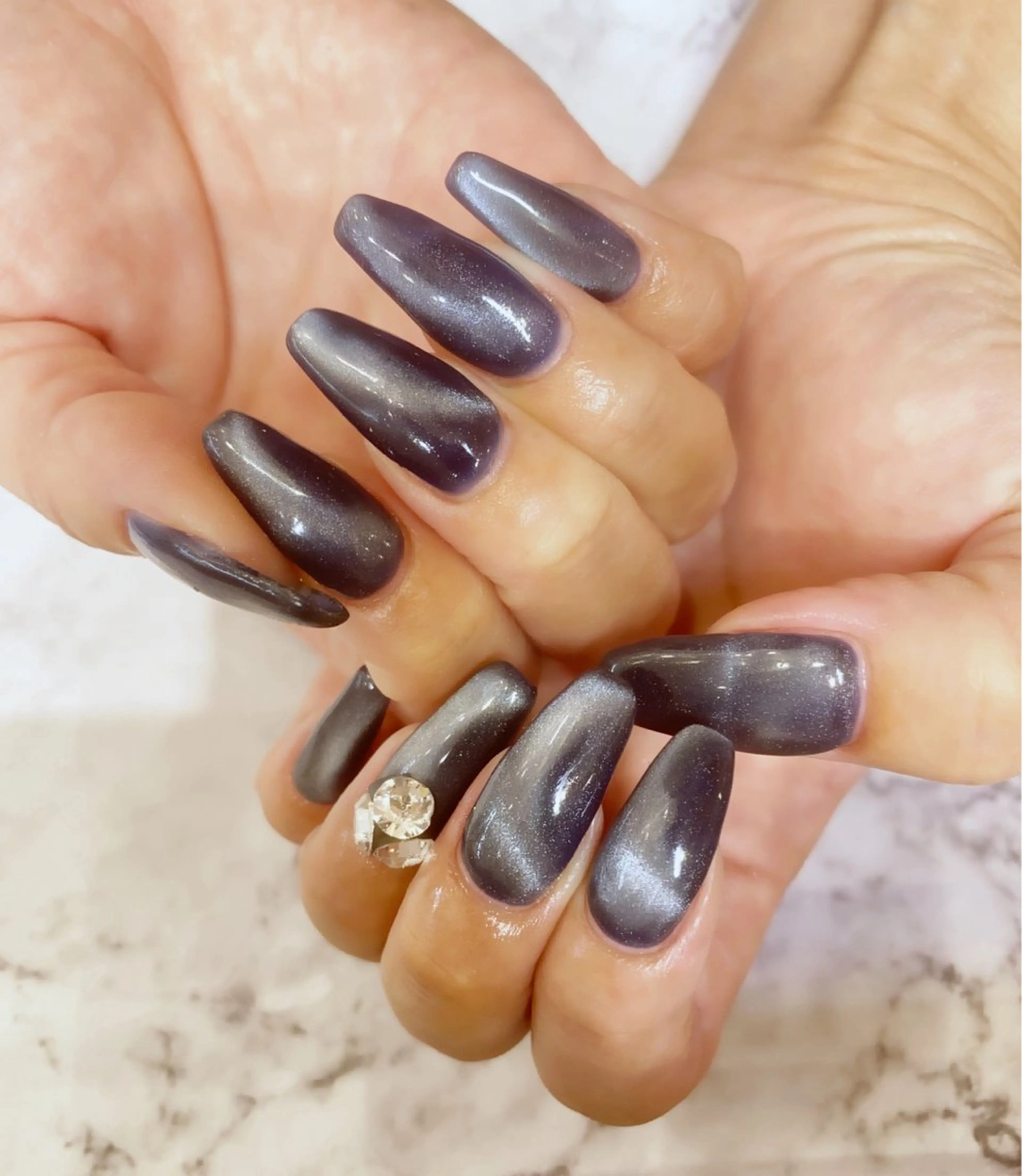 ネイル マグネットネイル ハンドネイル ネイルサロン nail_upのネイルデザイン