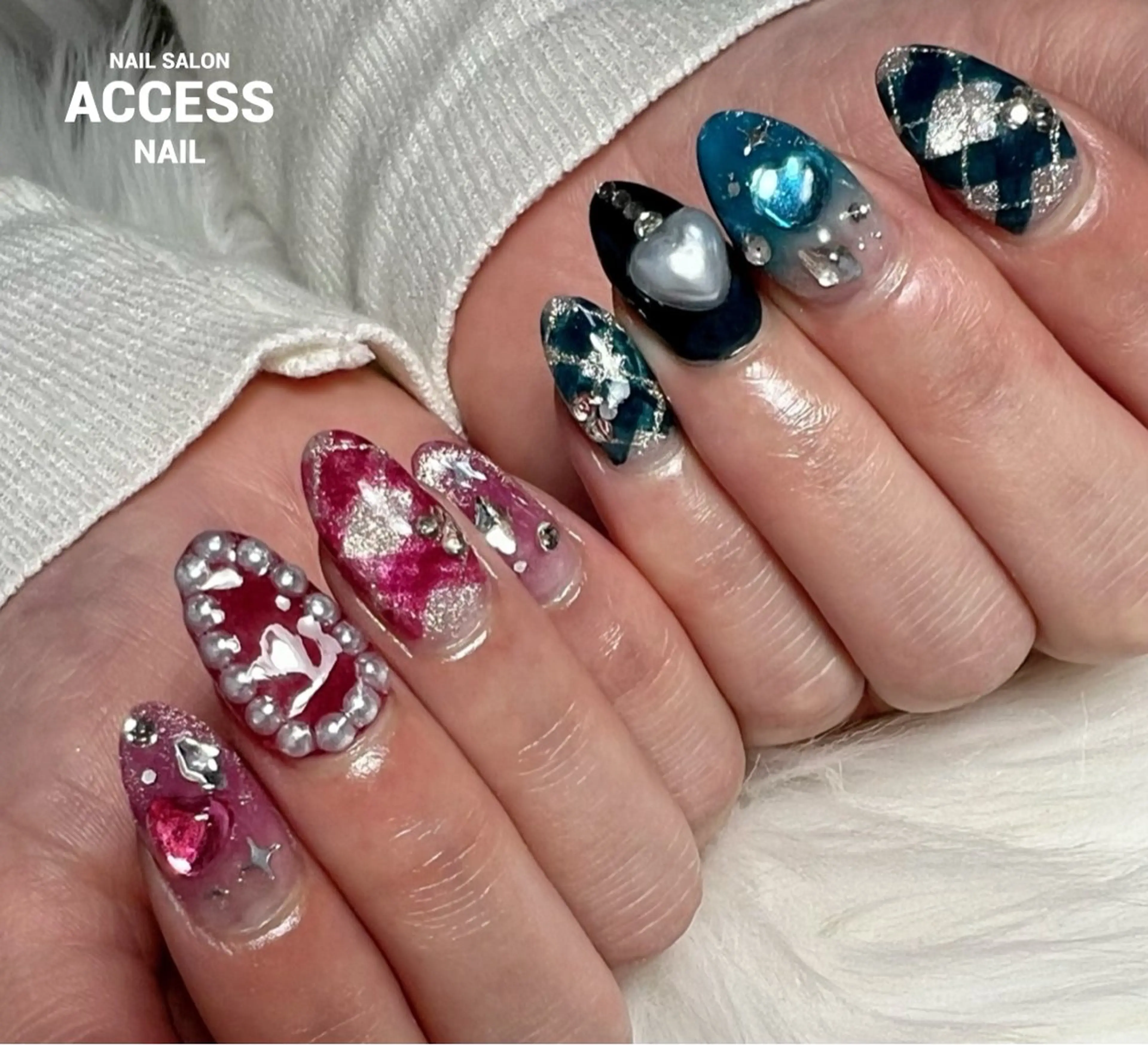 ネイル access nailのネイルデザイン