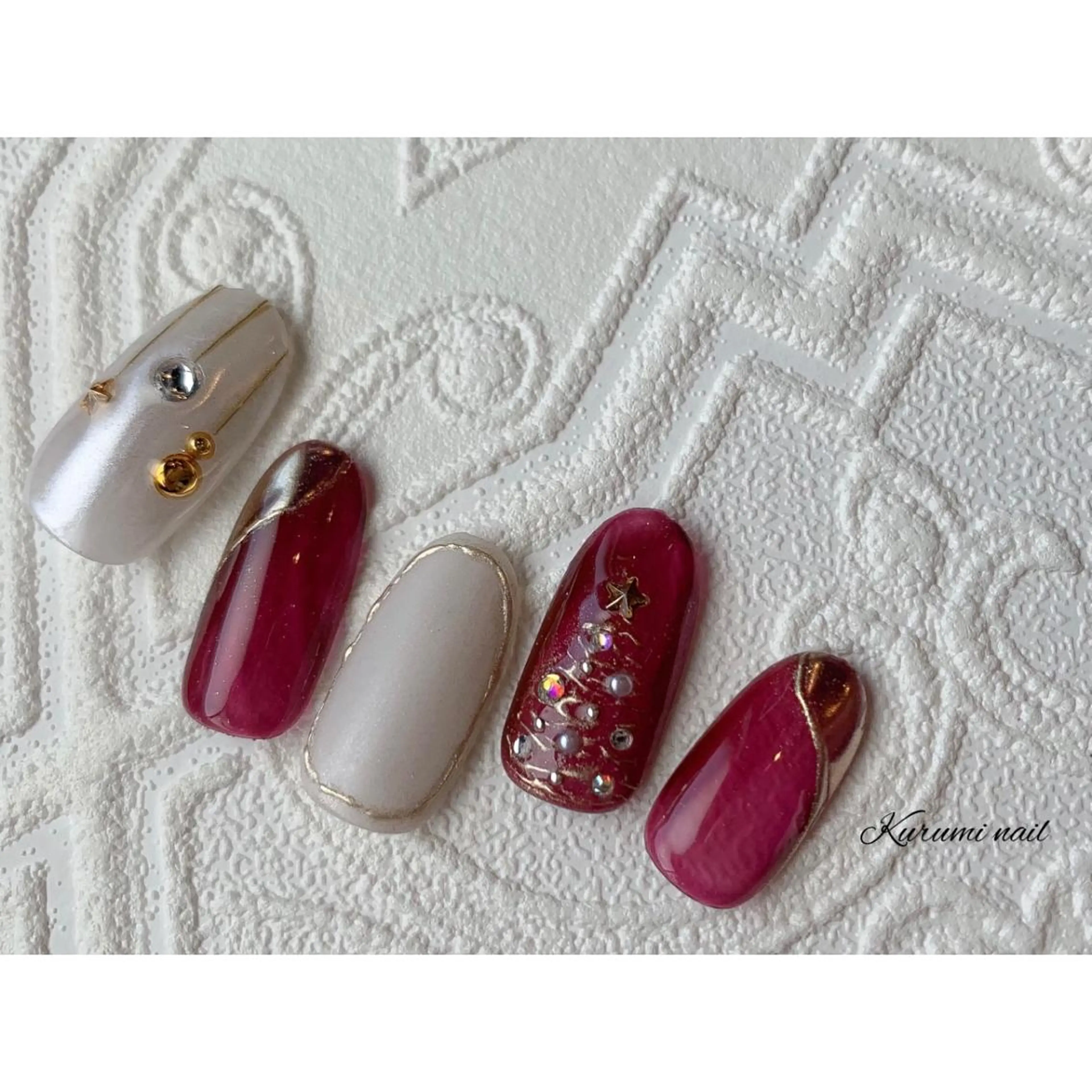 ネイル ハンドネイル Maison noyerのネイルデザイン