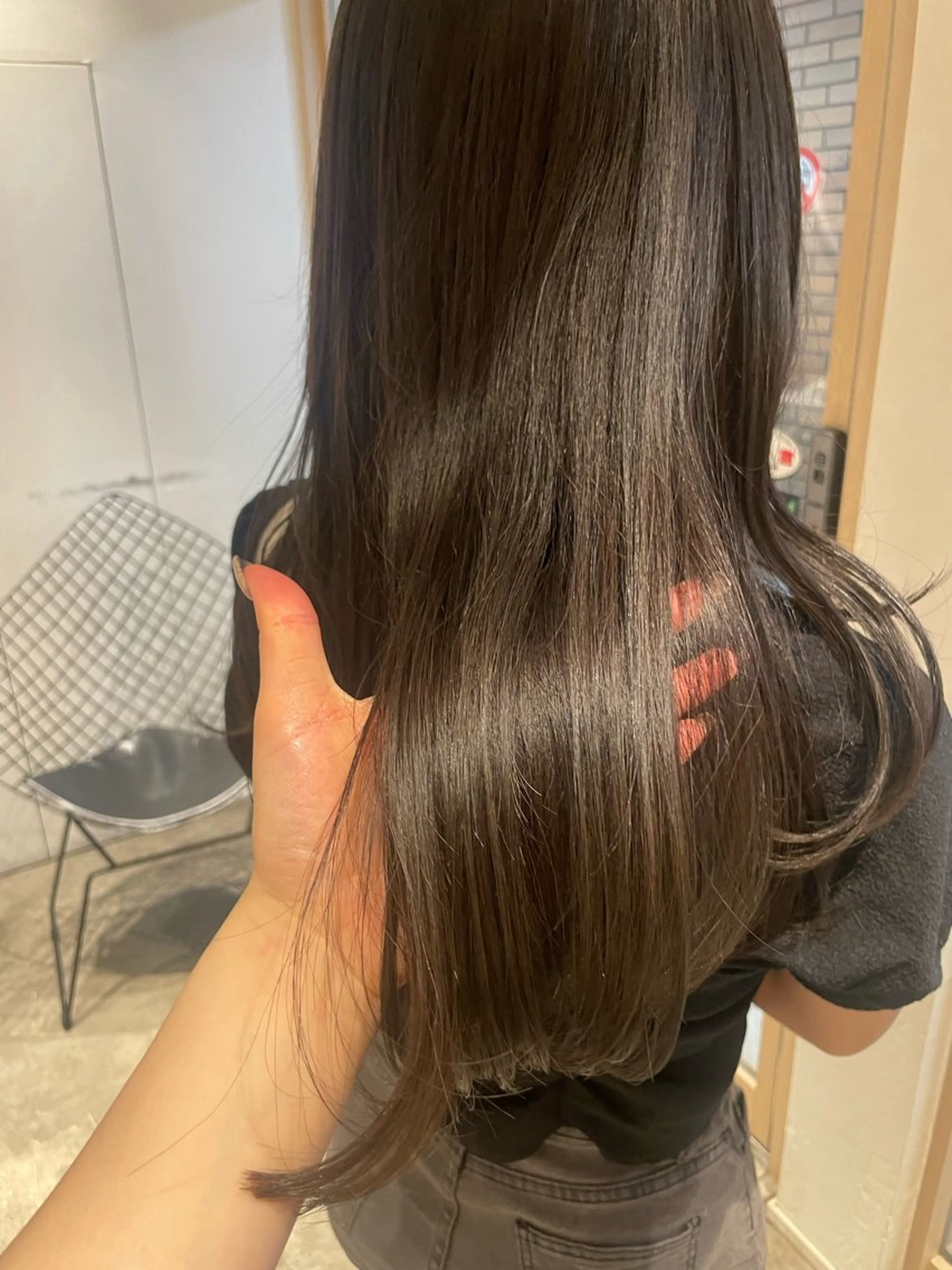 ロング カラー カット ヘアカラー ANY sayaᯓ★のヘアスタイル