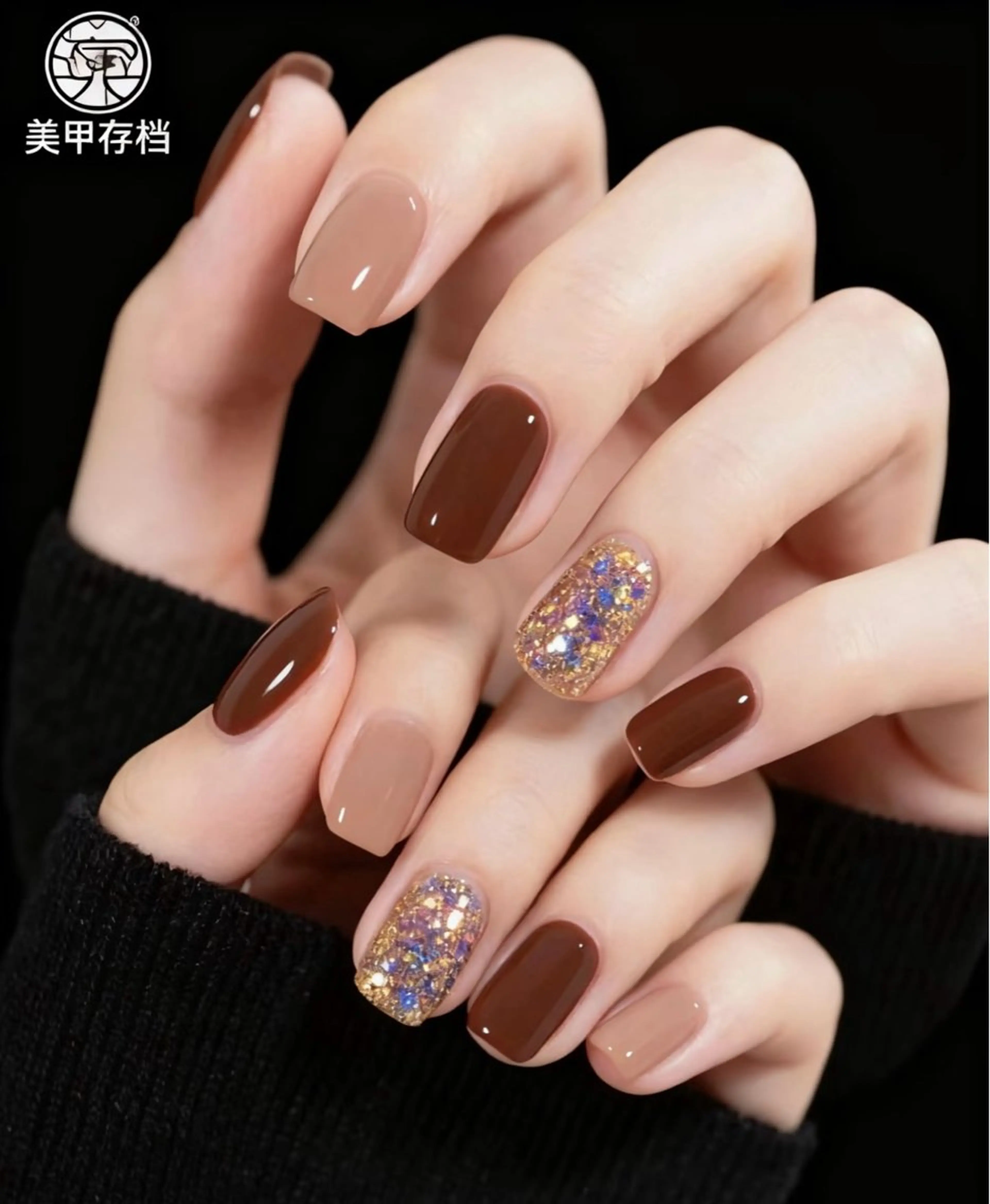 カラー2色、アート2本、小さ3粒の写真