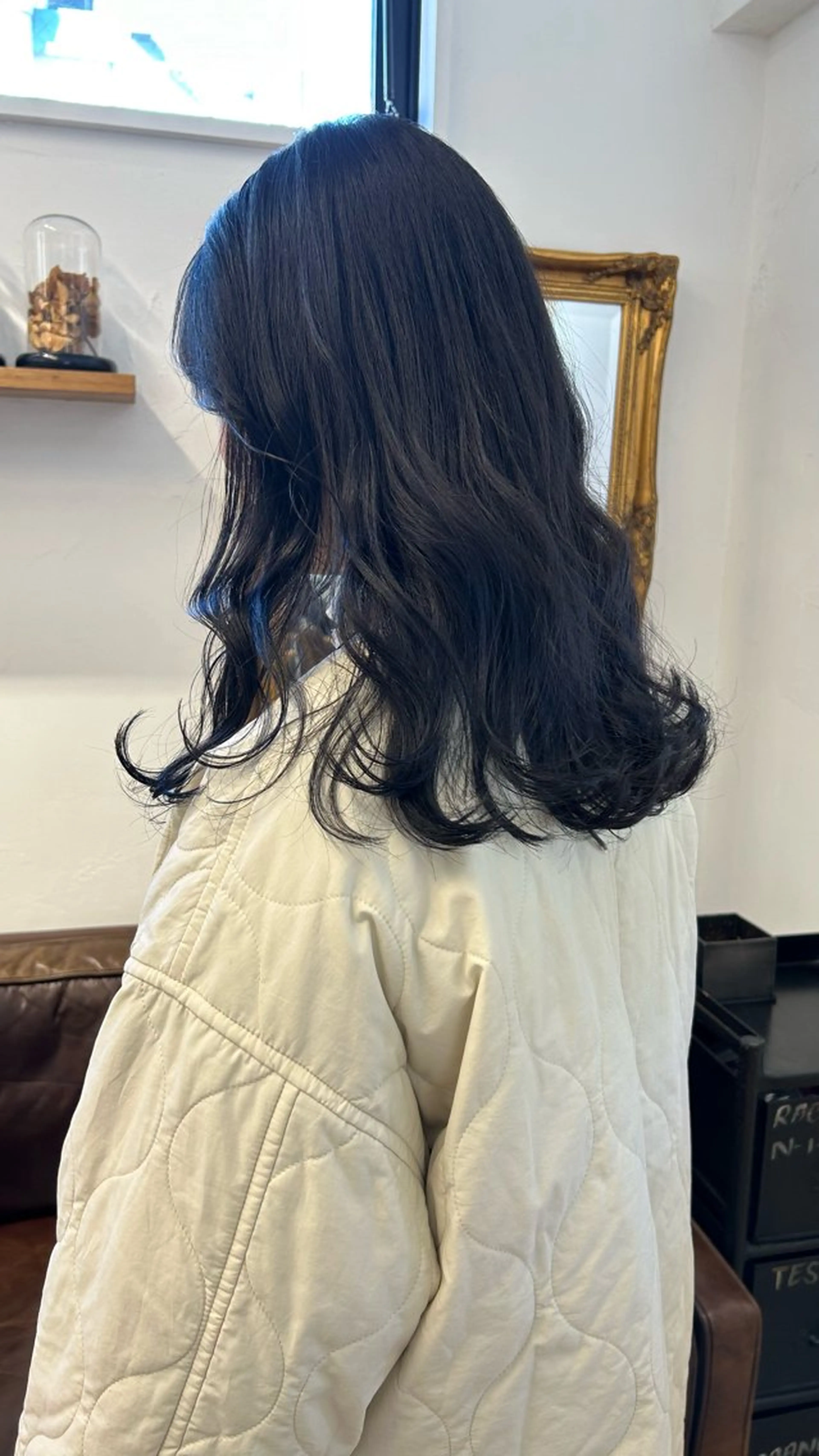 セミロング カラー ヘアカラー じゅわっと暖色カラー 🍊Moemiのヘアスタイル