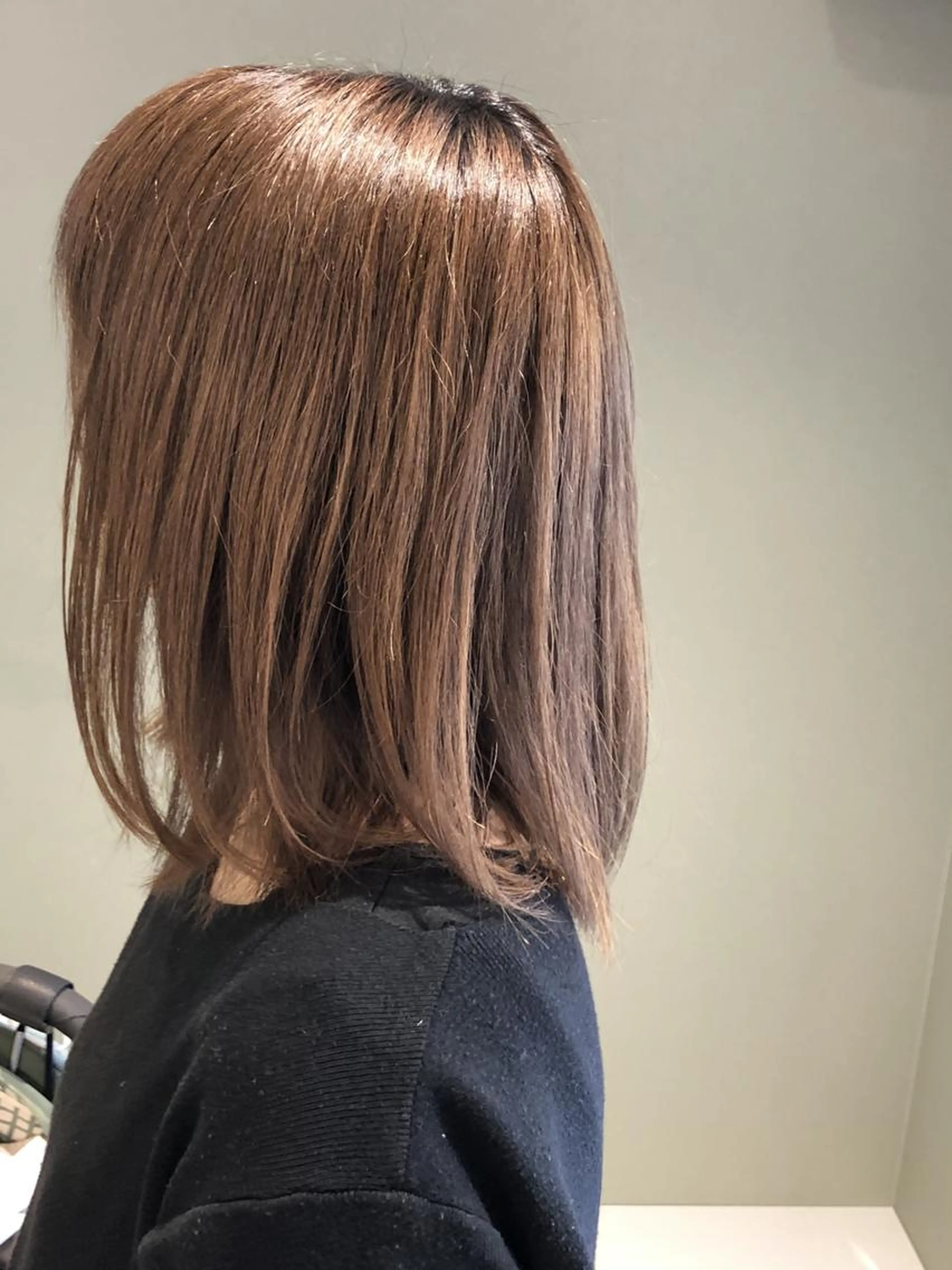 ⭐︎SNS用施術中動画撮影⭐︎こだわりカット+ダメージレスカラー+トリートメントの写真