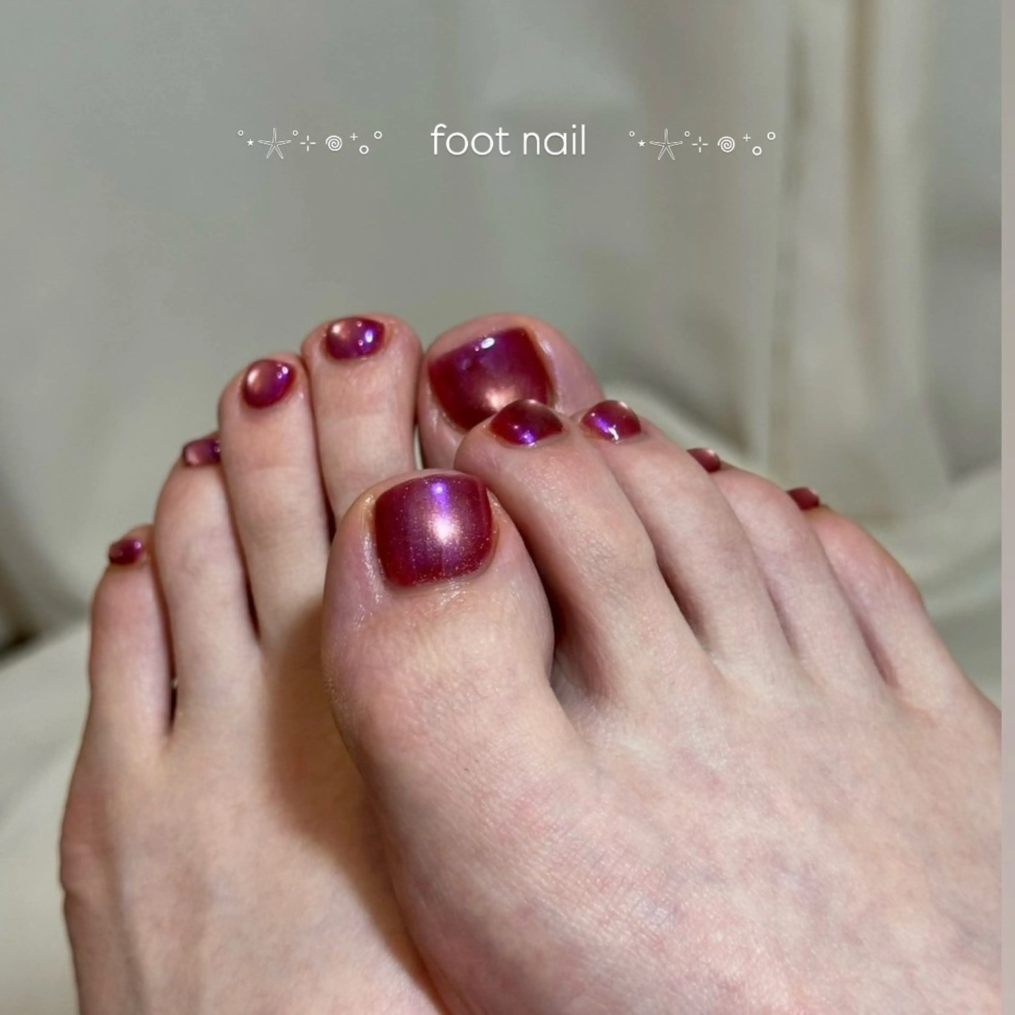 ネイル フットネイル フットネイル Rich+nail 🫧仙台🫧のネイルデザイン