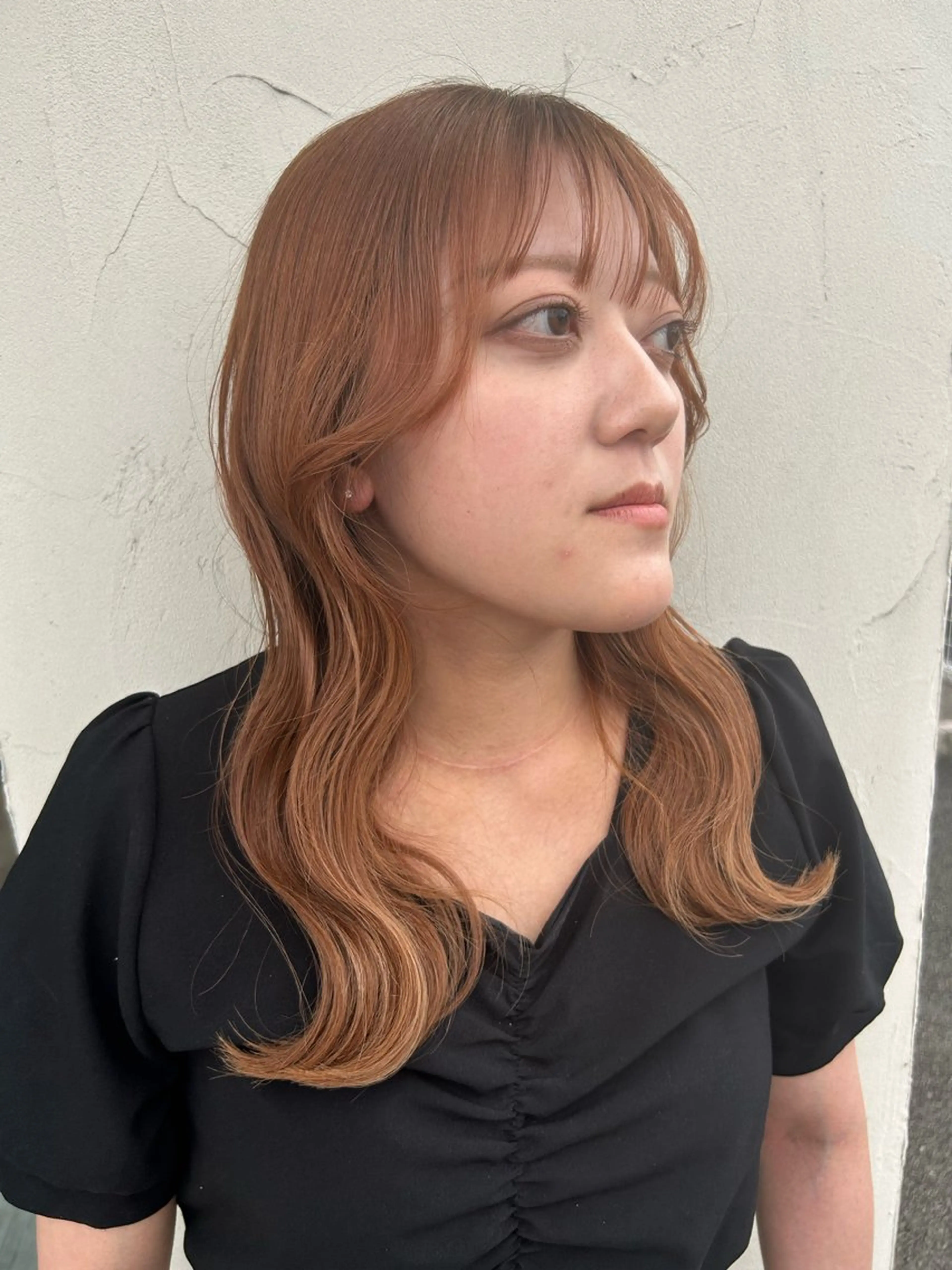 セミロング ヘアカラー トリートメント 🦖manami 🦖のヘアスタイル