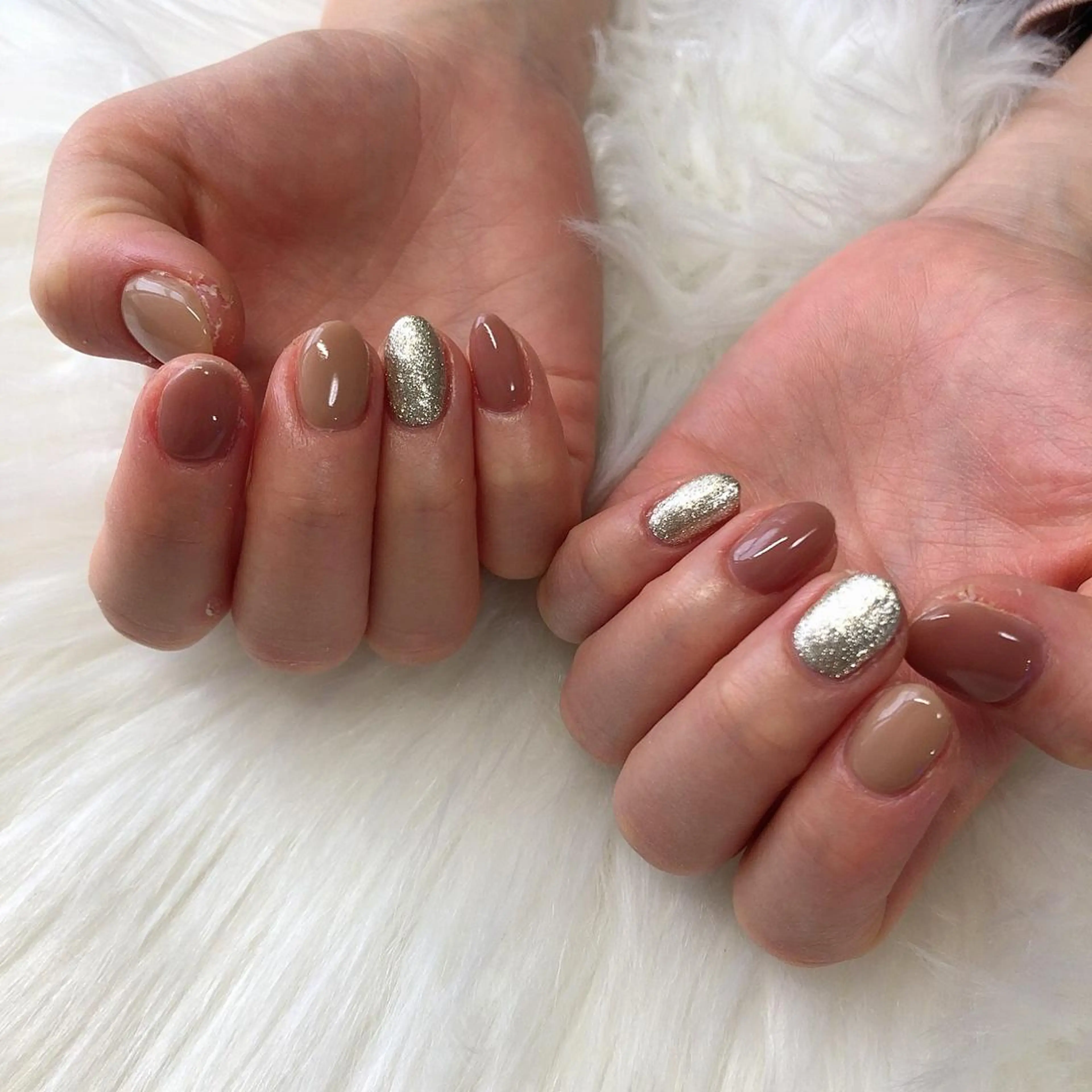 ネイル ハンドネイル 西岡 杏のネイルデザイン