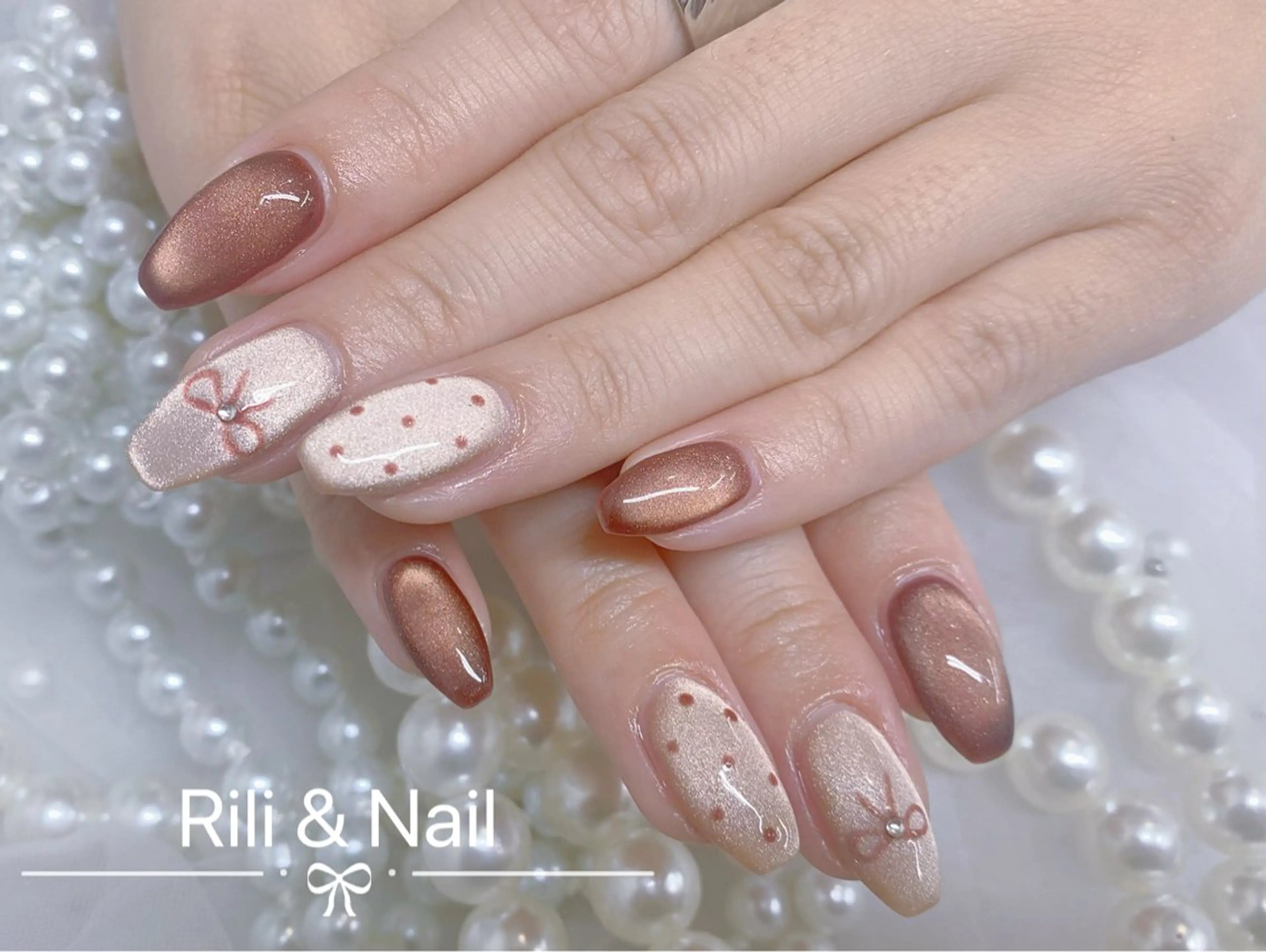 ネイル ハンドネイル Rili 🍀 リリ ネイル サロンのネイルデザイン